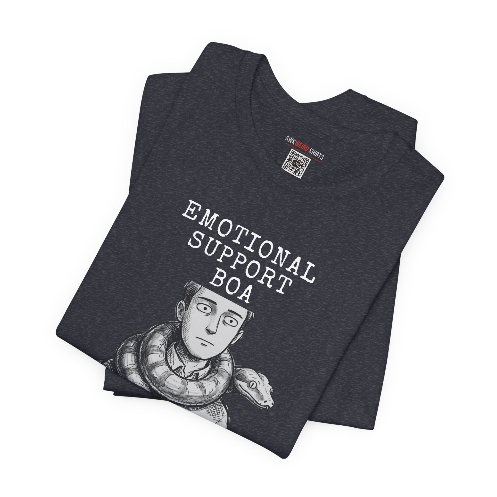 ESA Boa Constrictor Tee — Emotional Support Animal Series