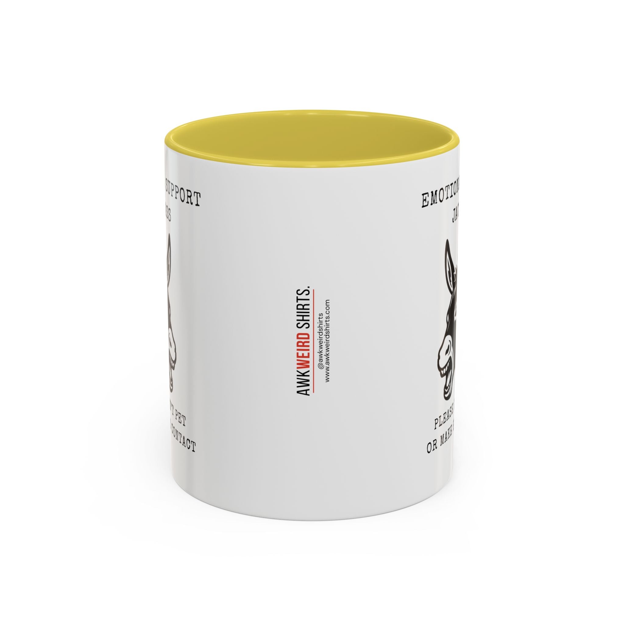 Emotional Support Jackass Mug