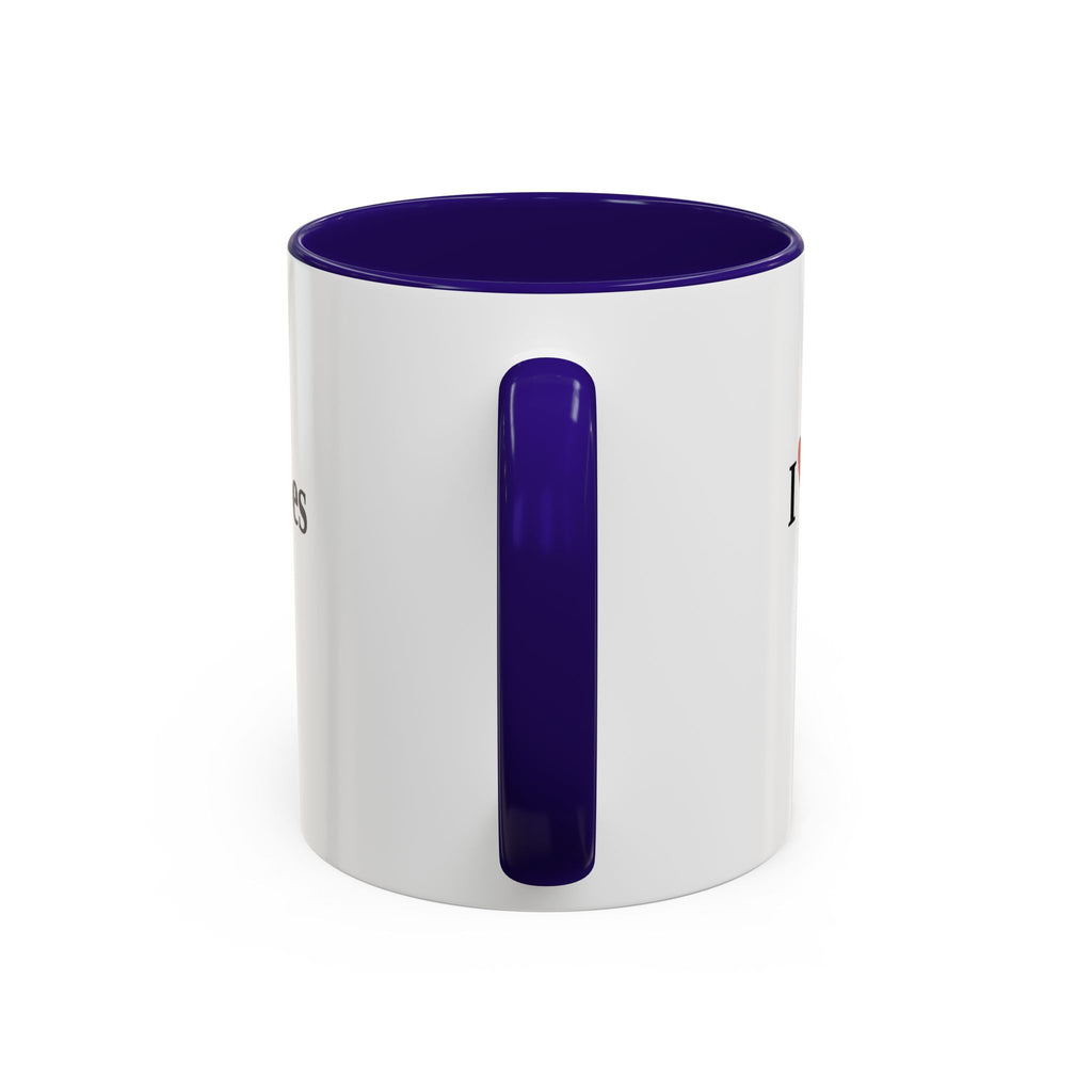 The I ♥ Typoes Mug · For People Who No Better