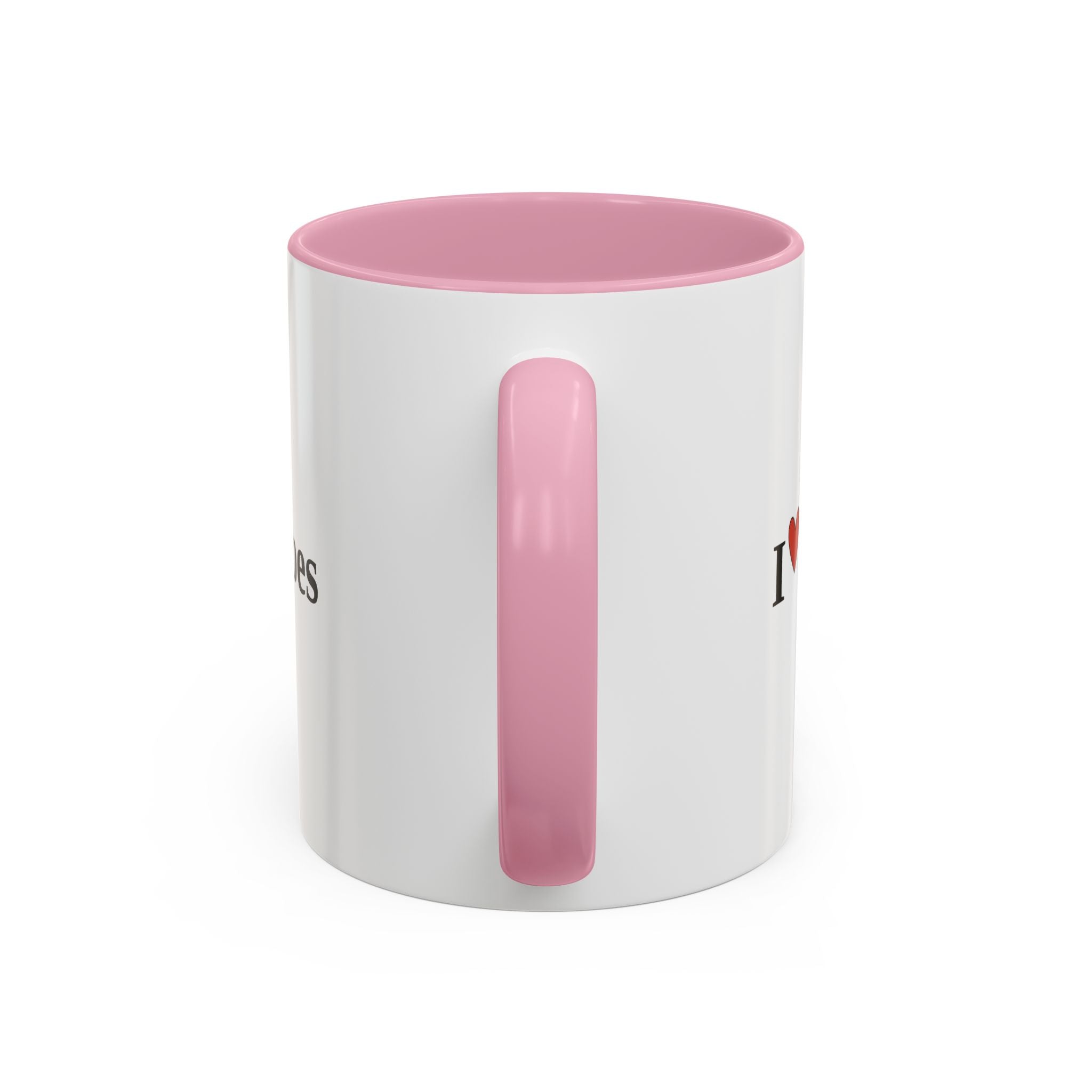 The I ♥ Typoes Mug · For People Who No Better