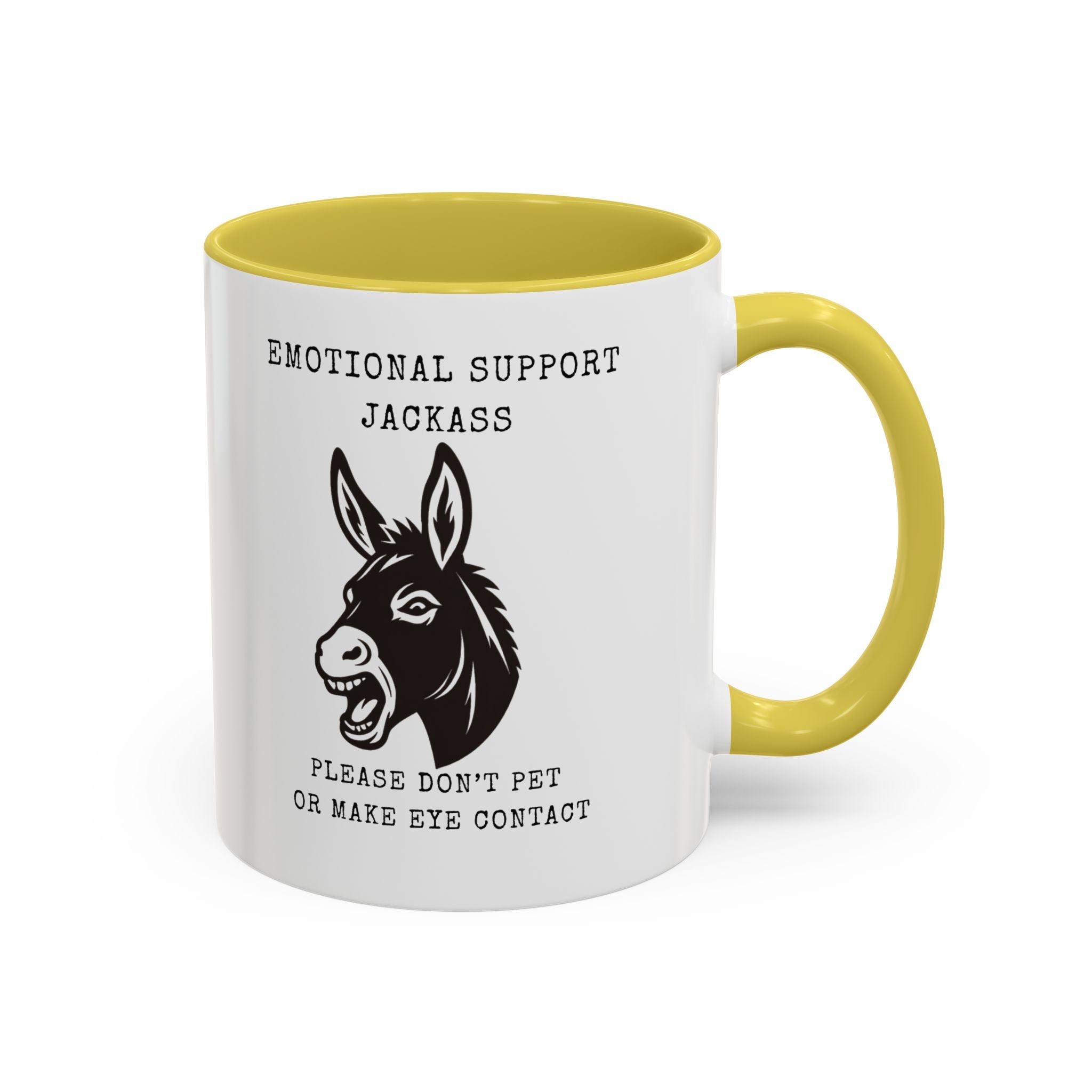 Emotional Support Jackass Mug