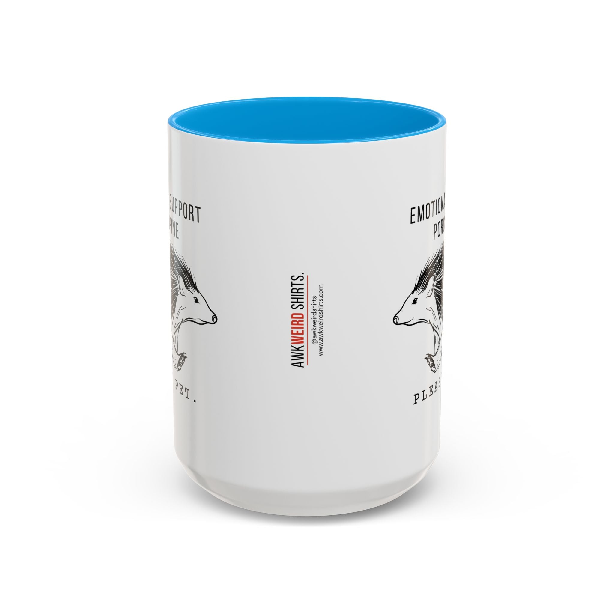 ESA Porcupine Mug — Emotional Support Animal Series