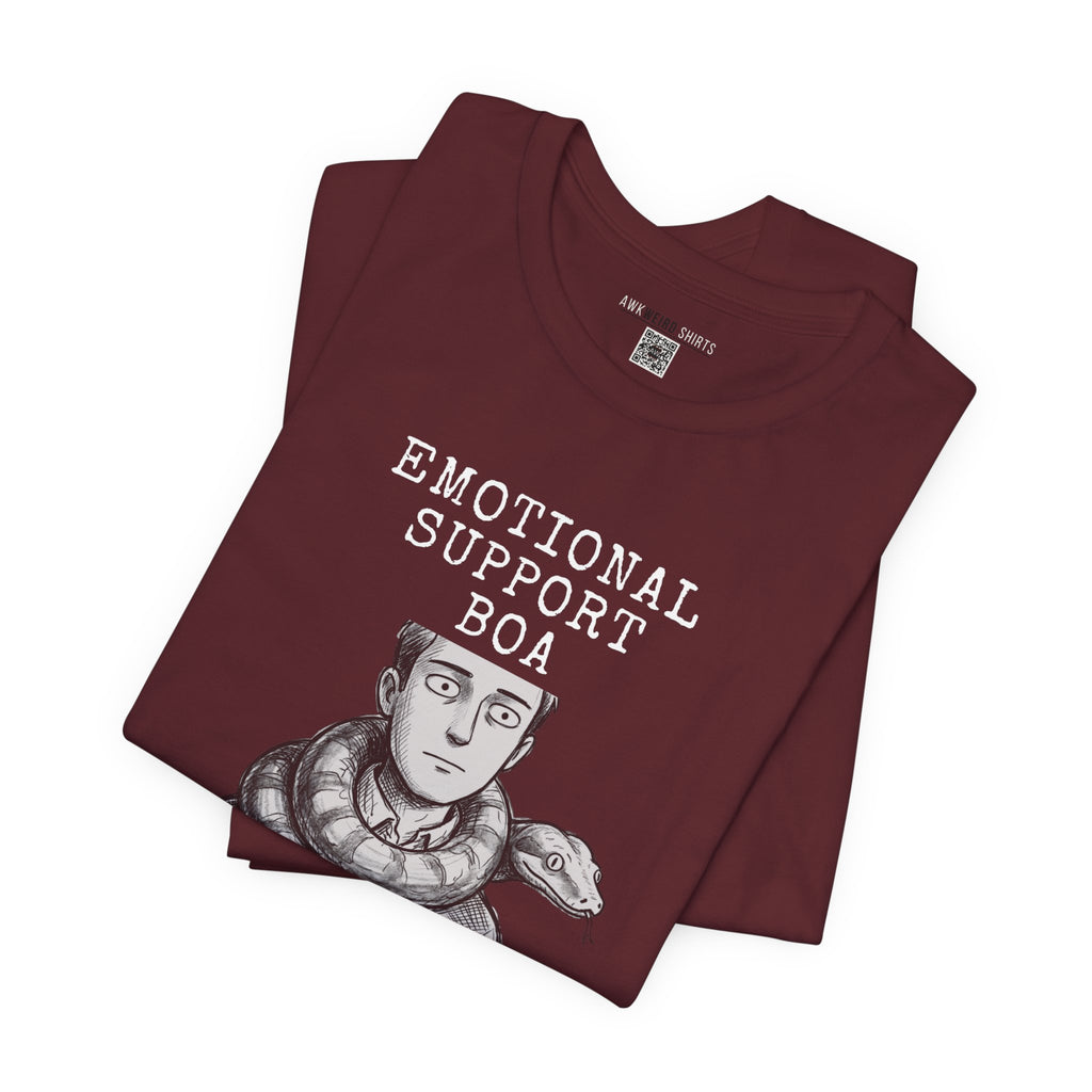 ESA Boa Constrictor Tee — Emotional Support Animal Series