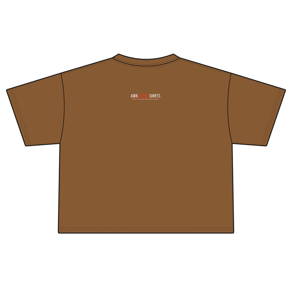 The Prickly Support Animal_Women's Crop Top