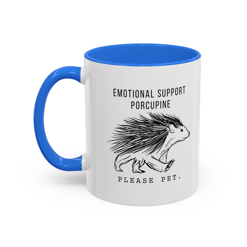ESA Porcupine Mug — Emotional Support Animal Series