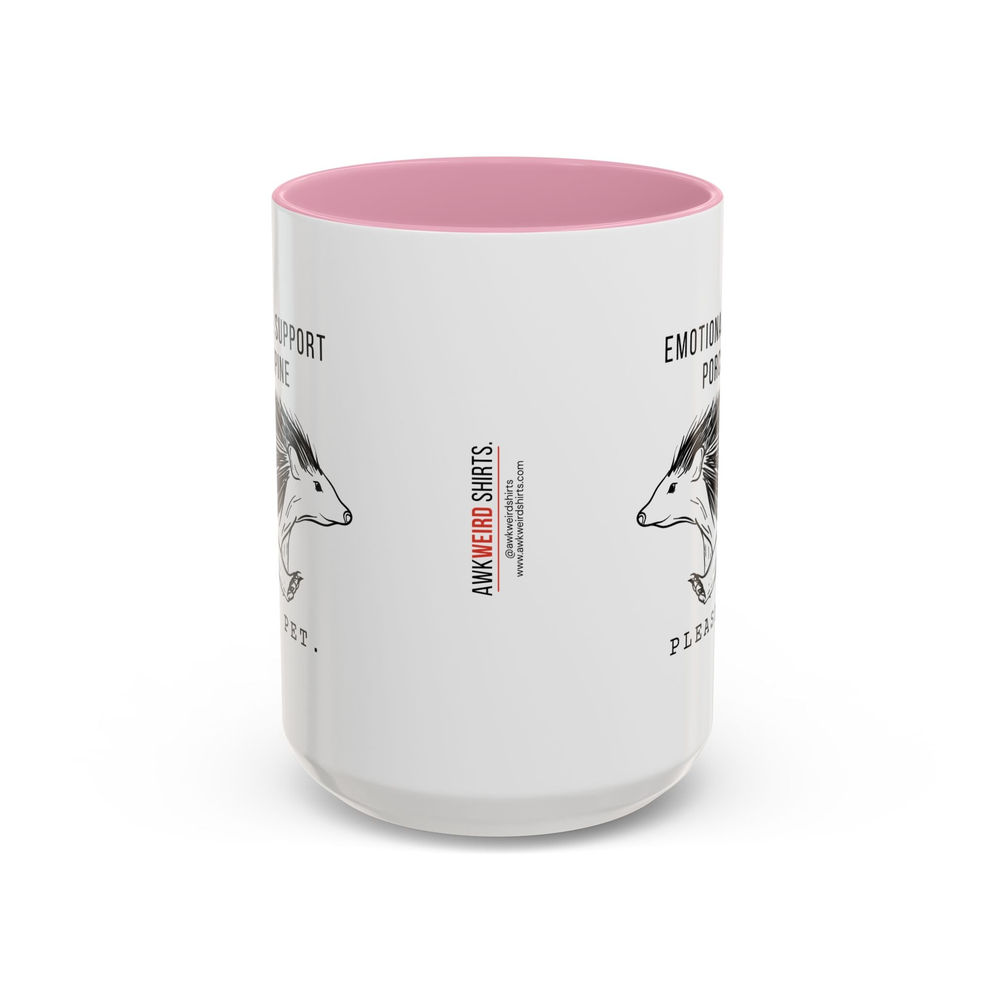 ESA Porcupine Mug — Emotional Support Animal Series
