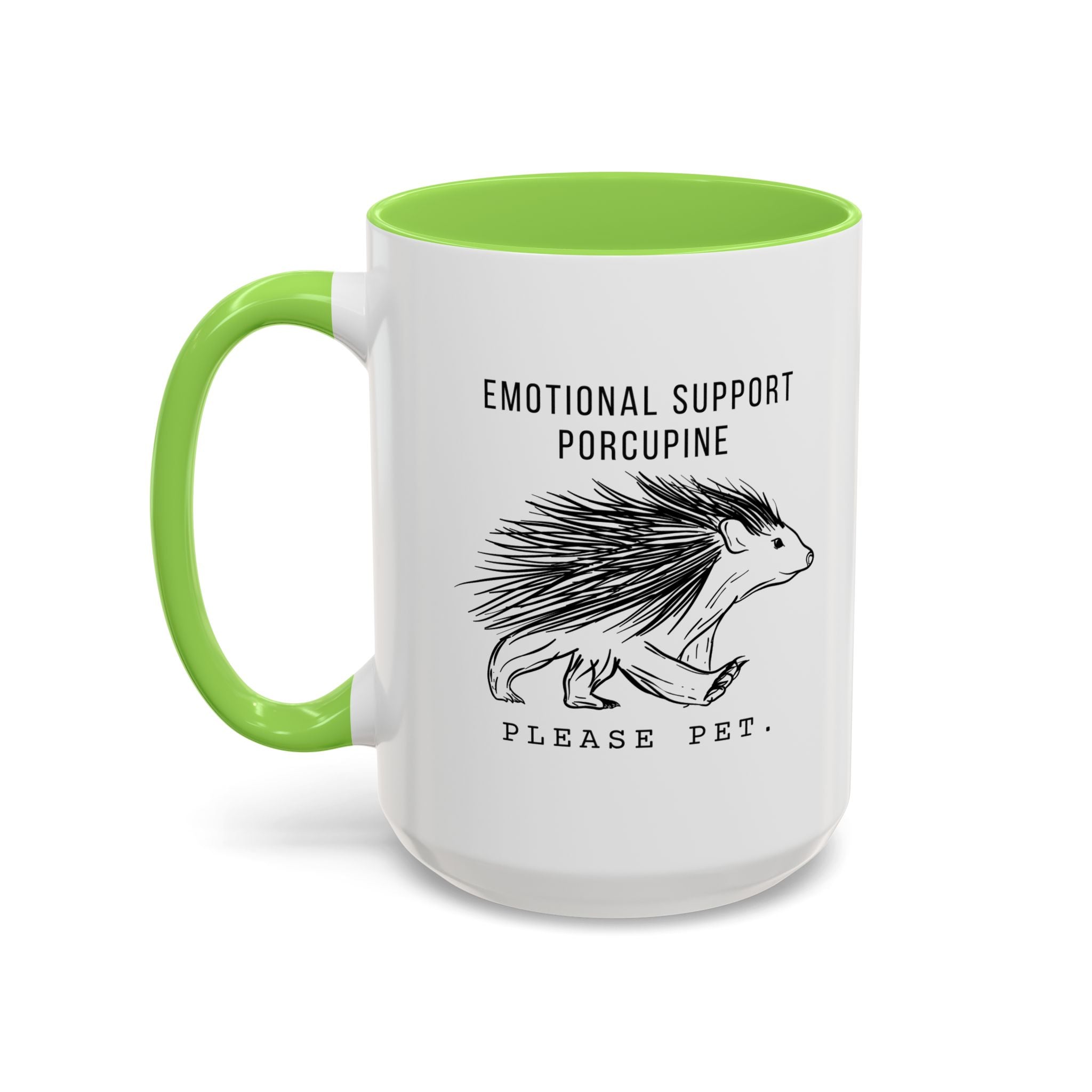 ESA Porcupine Mug — Emotional Support Animal Series