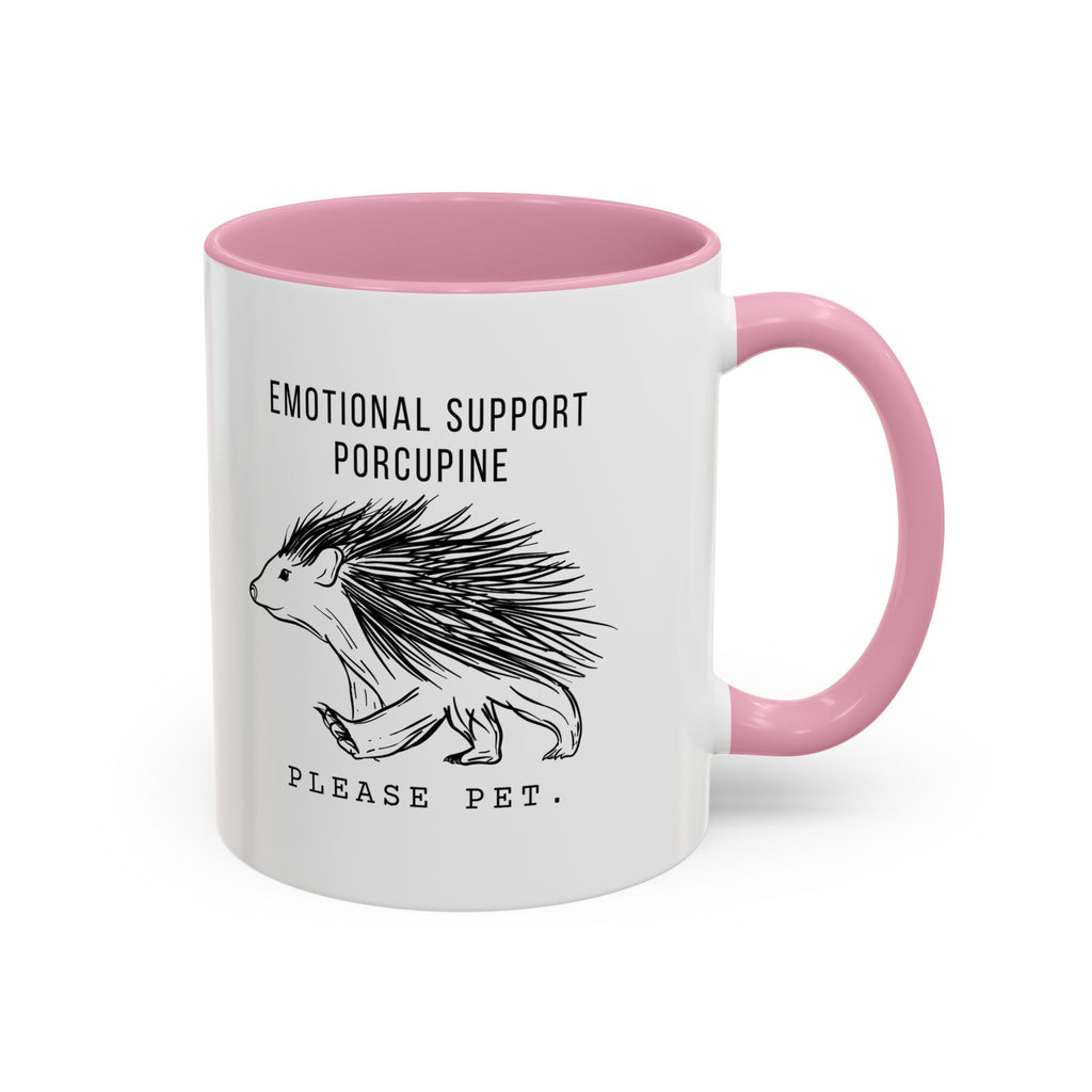 ESA Porcupine Mug — Emotional Support Animal Series