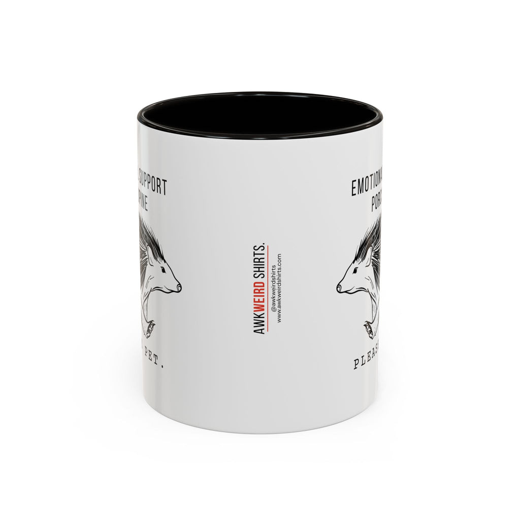 ESA Porcupine Mug — Emotional Support Animal Series