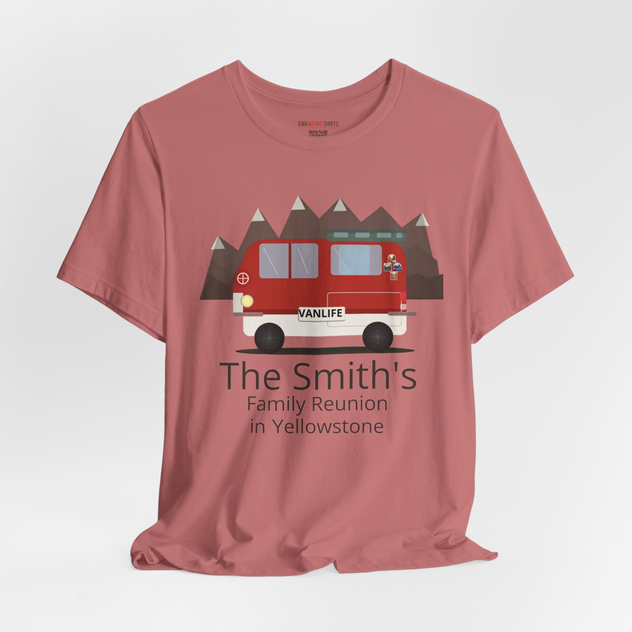 Our Van, Our Rules — Custom Family Camper Tee