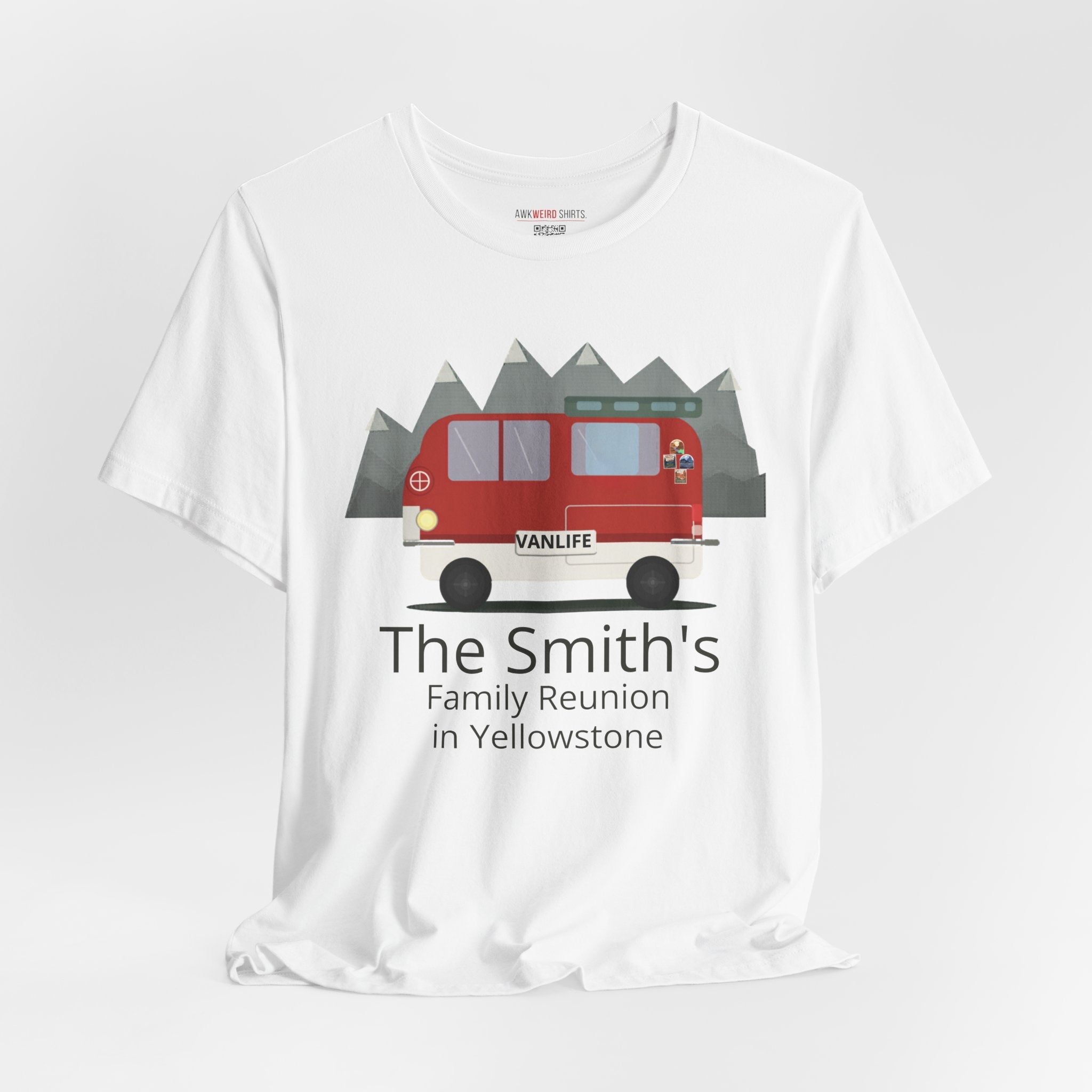 Our Van, Our Rules — Custom Family Camper Tee