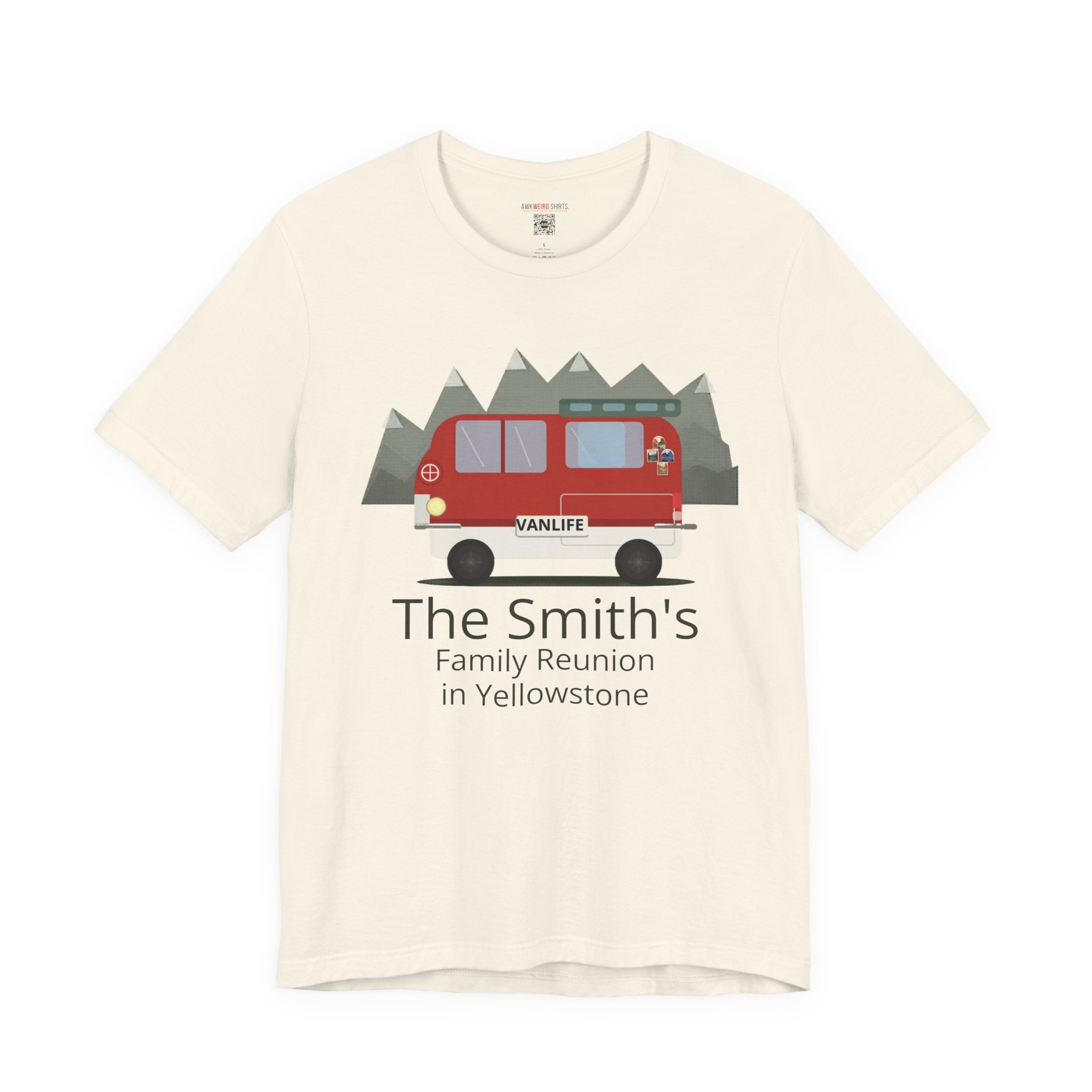 Our Van, Our Rules — Custom Family Camper Tee
