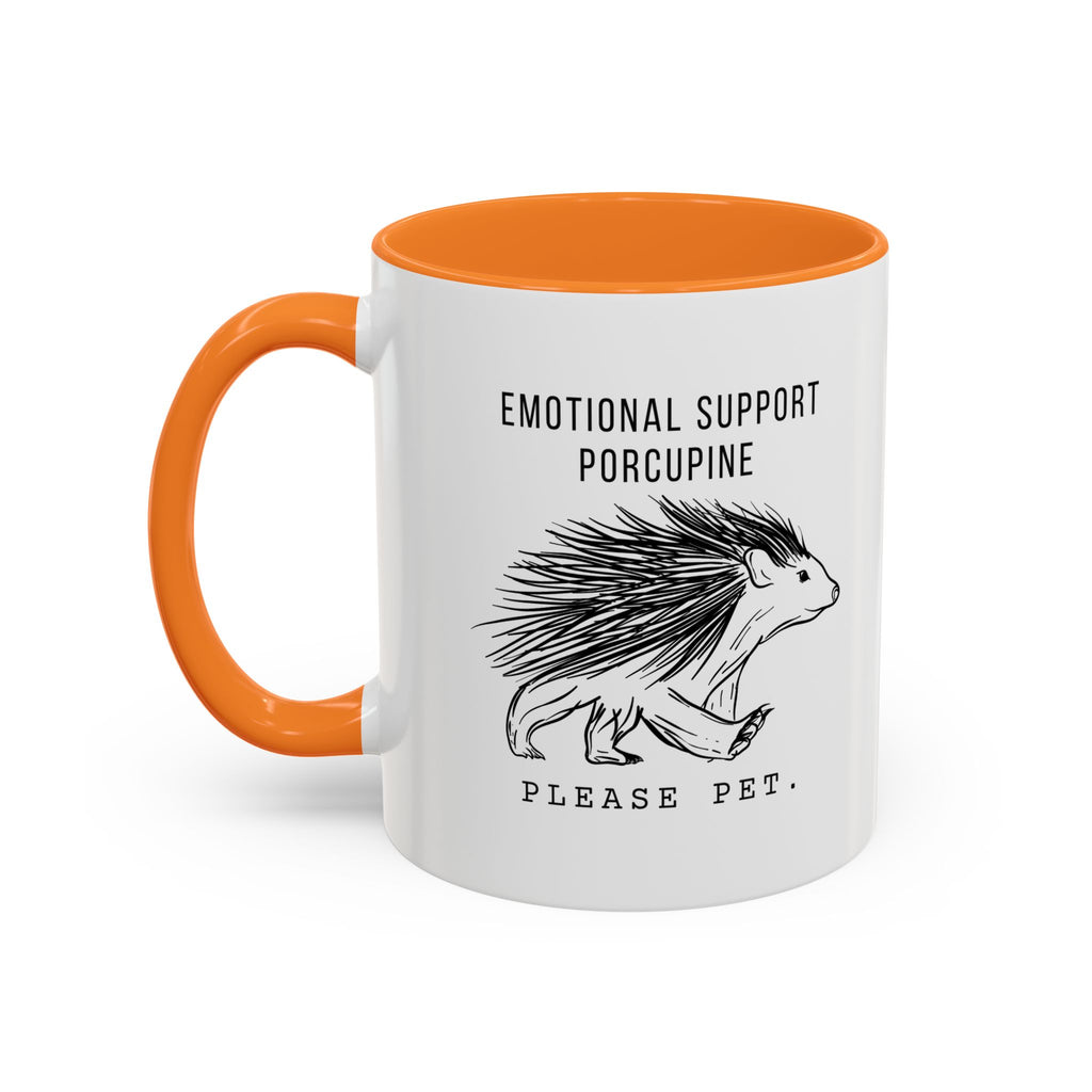 ESA Porcupine Mug — Emotional Support Animal Series