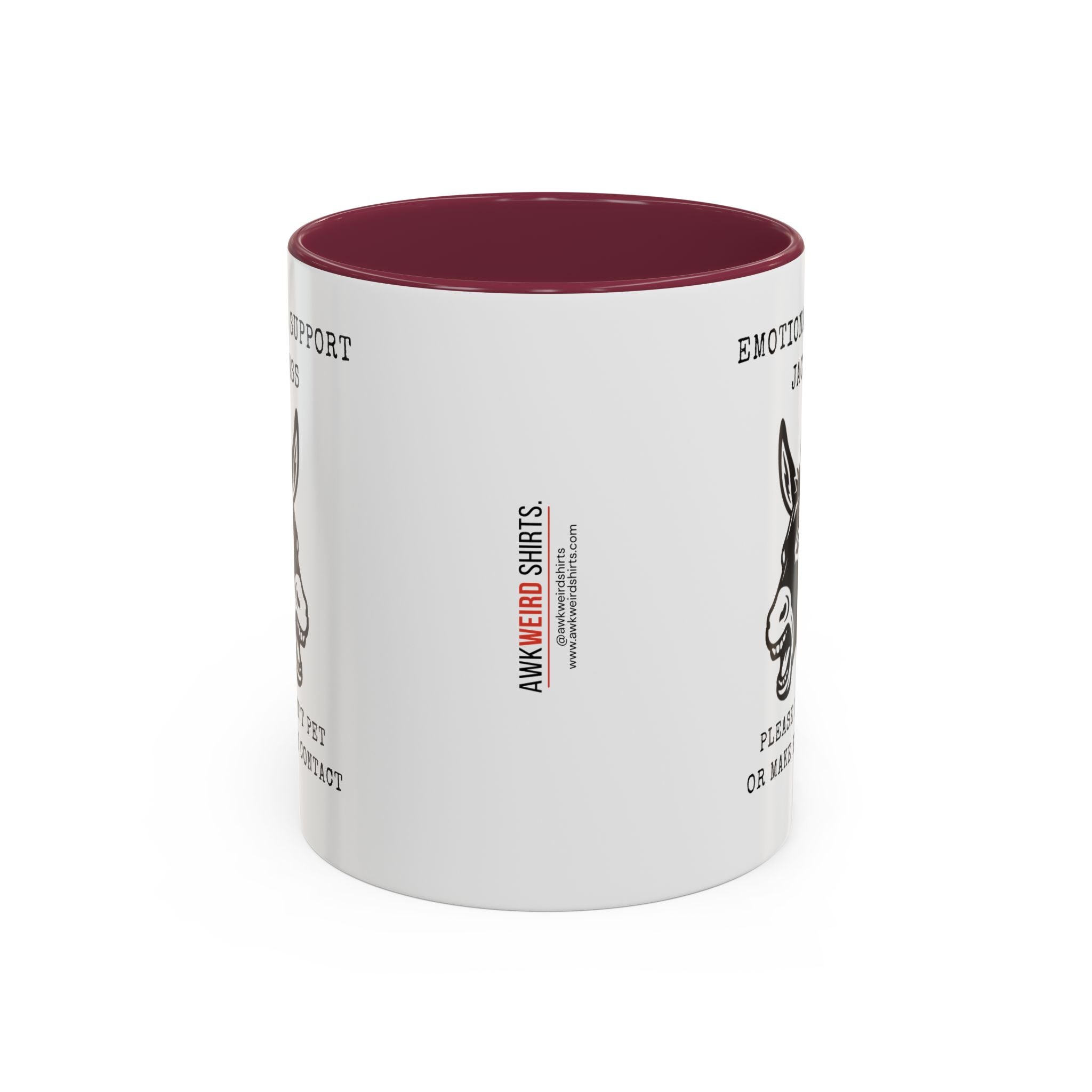 Emotional Support Jackass Mug