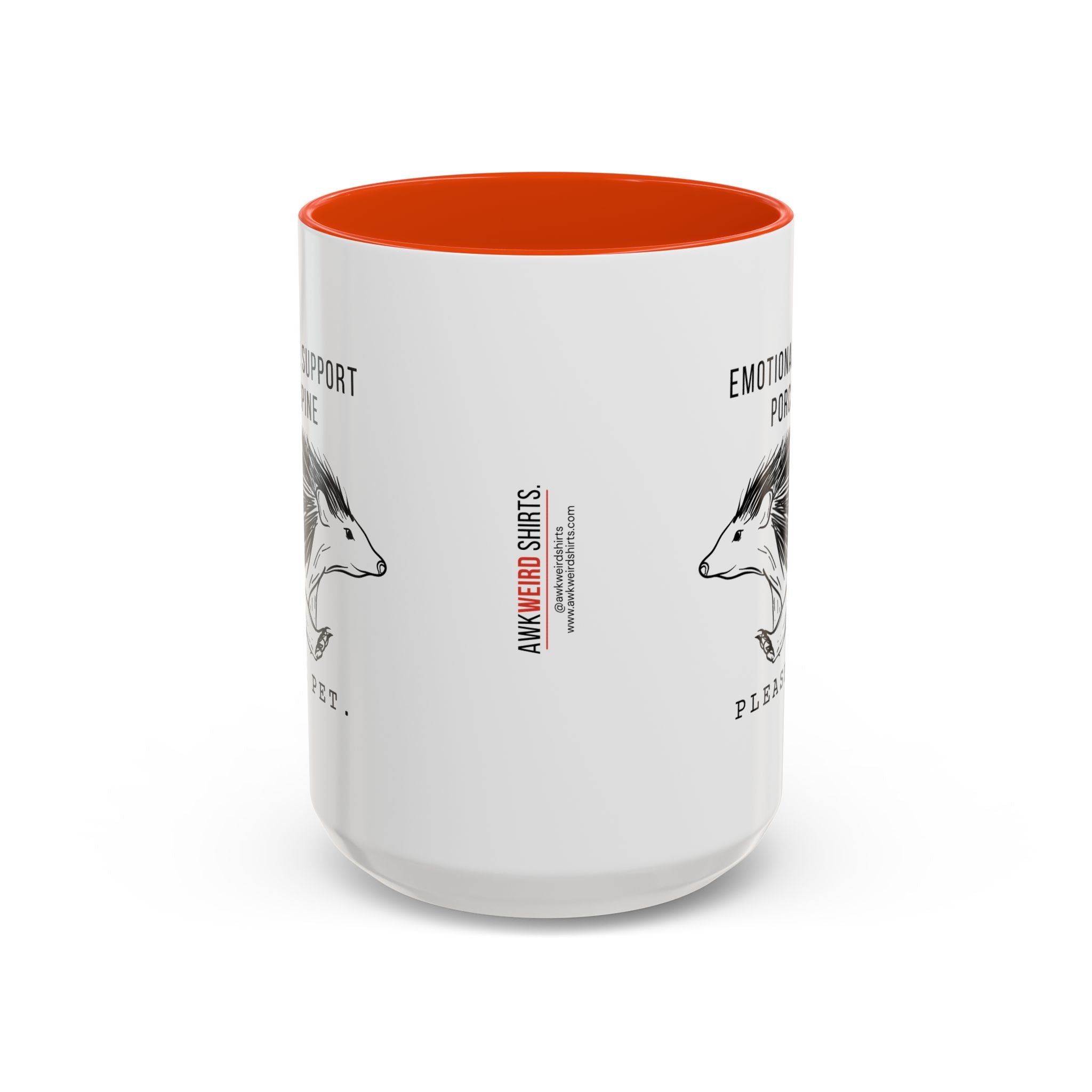 ESA Porcupine Mug — Emotional Support Animal Series