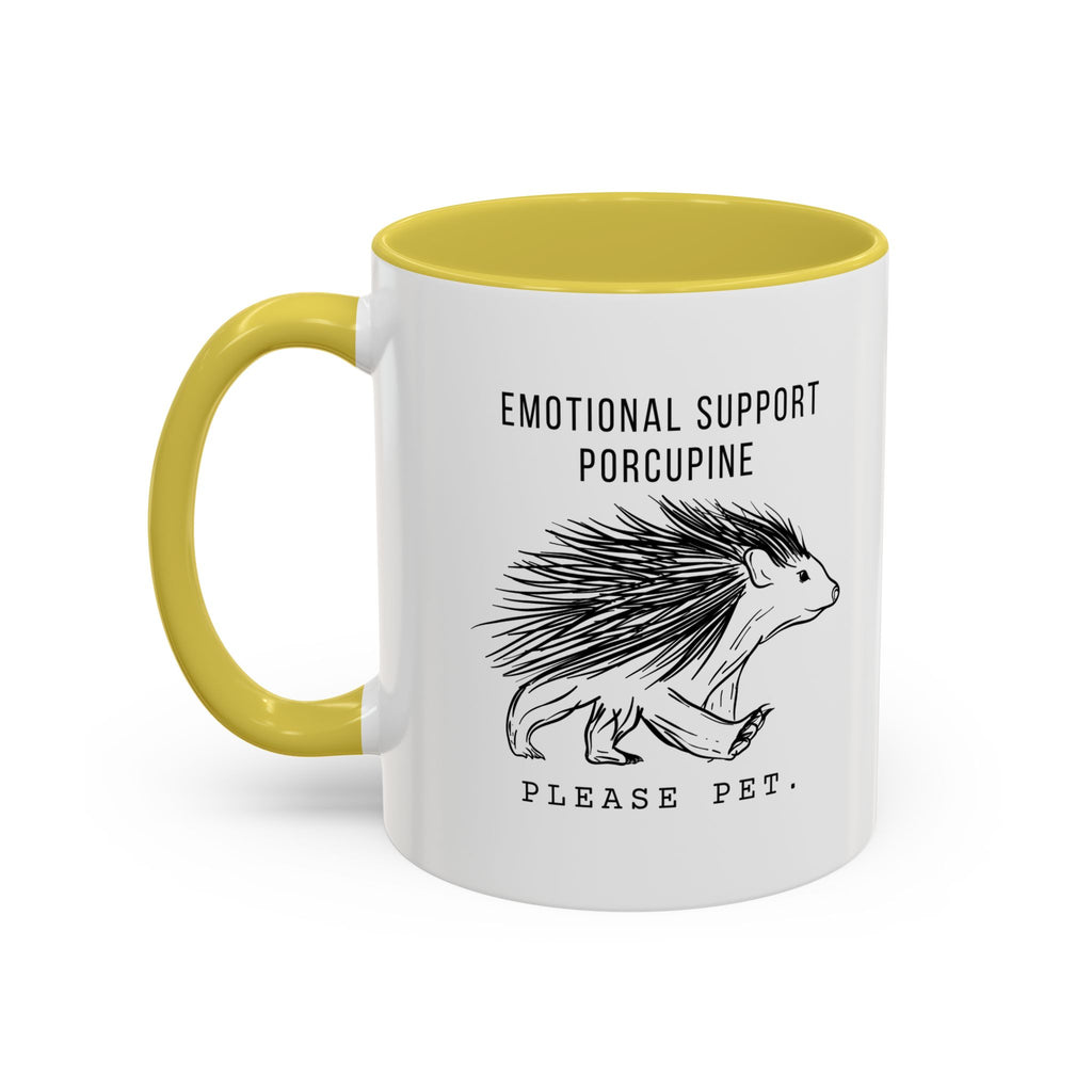 ESA Porcupine Mug — Emotional Support Animal Series