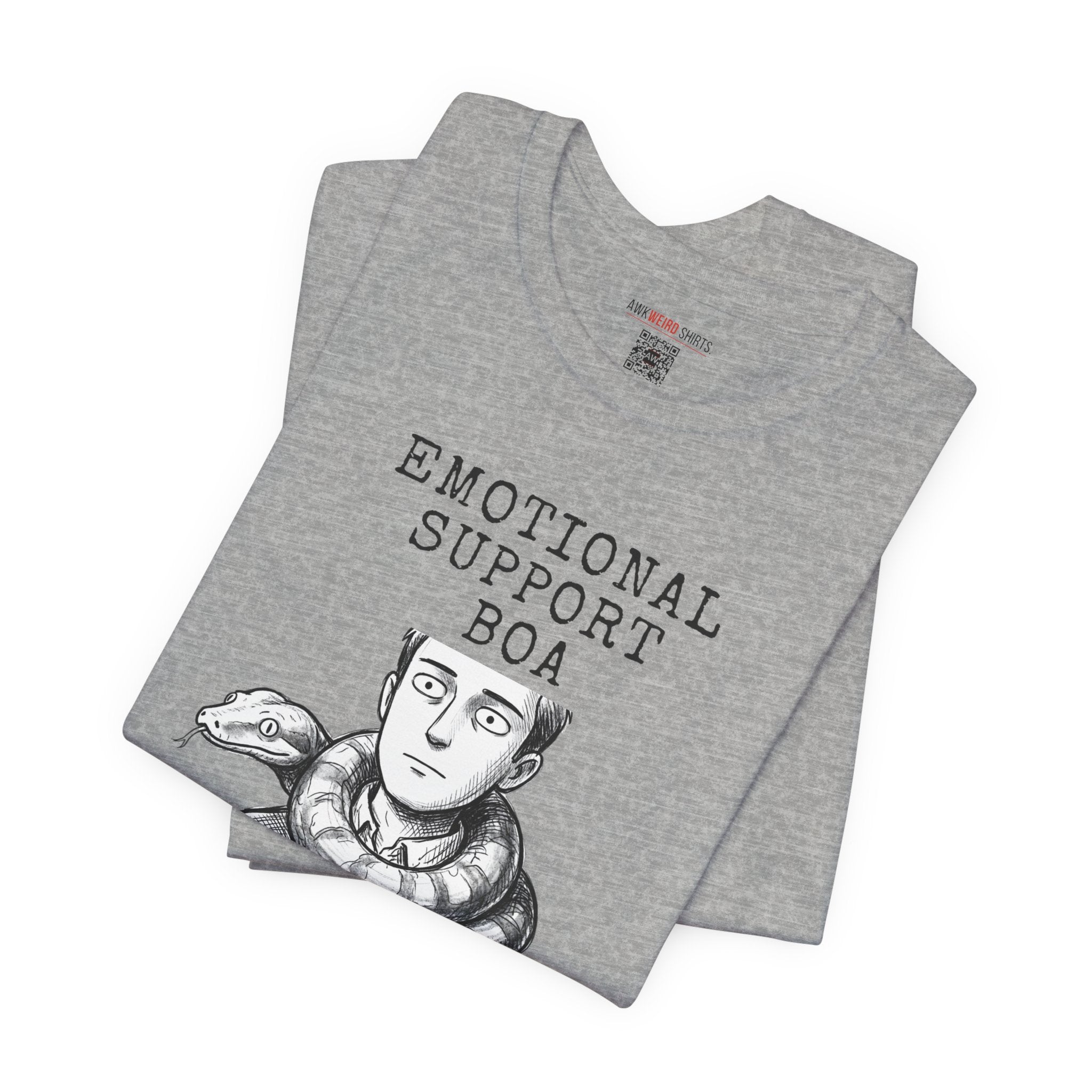 ESA Boa Constrictor Tee — Emotional Support Animal Series