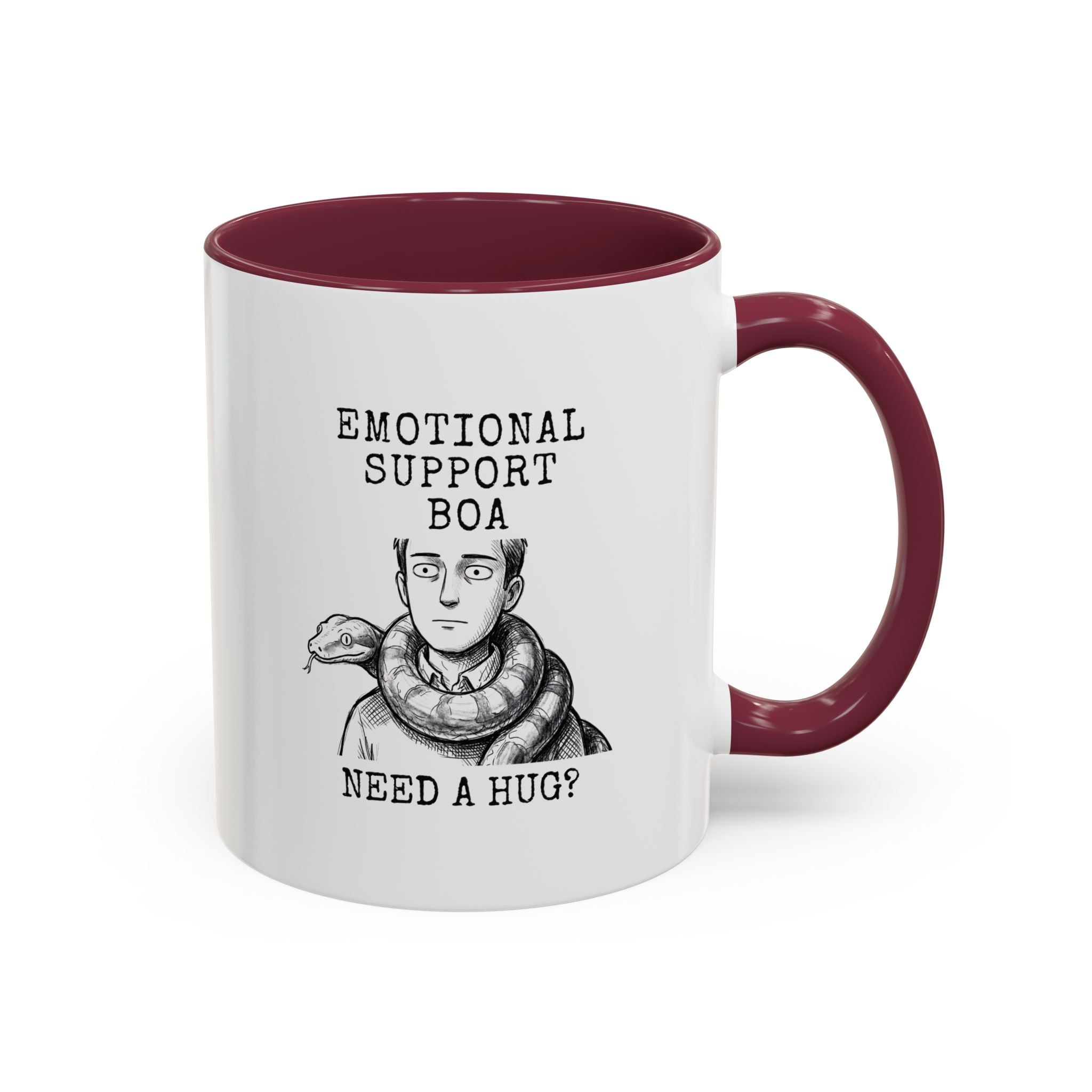 ESA Boa Constrictor Mug — Emotional Support Animal Series