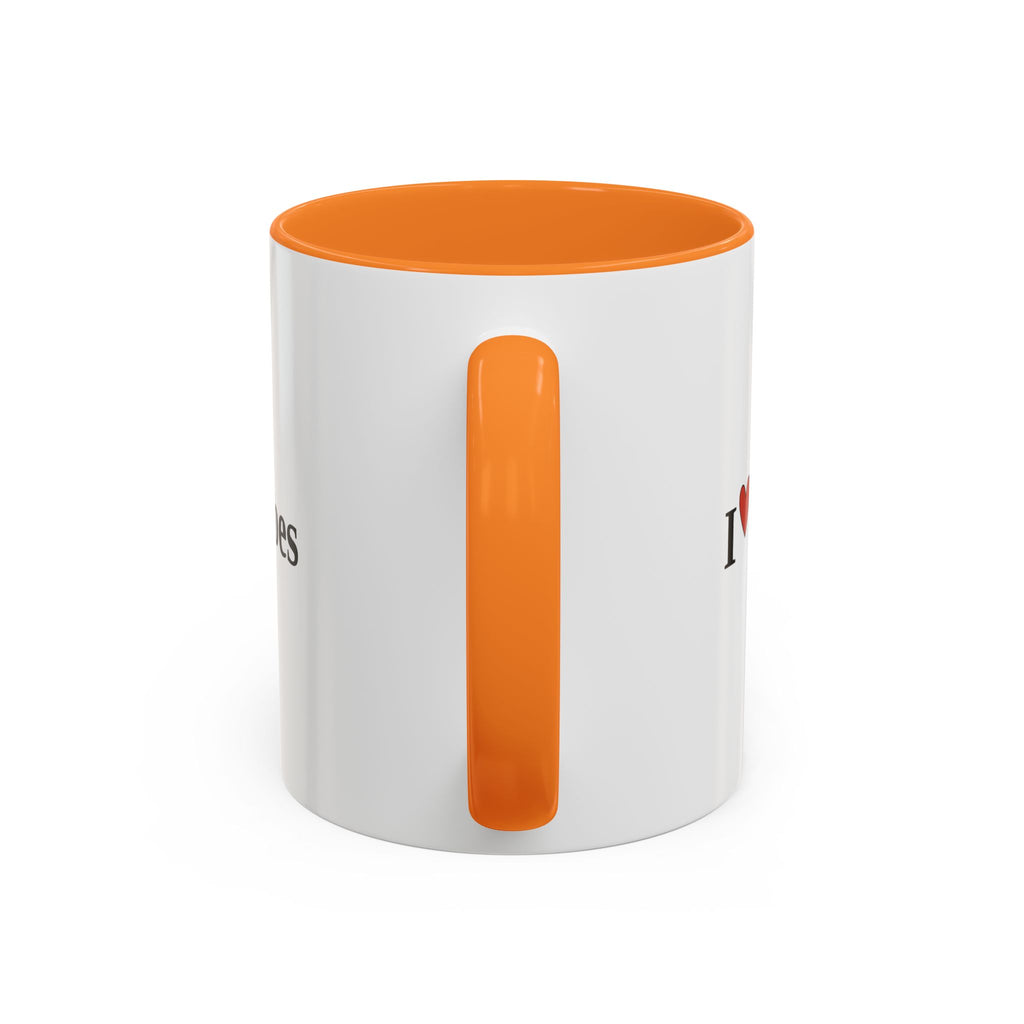 The I ♥ Typoes Mug · For People Who No Better