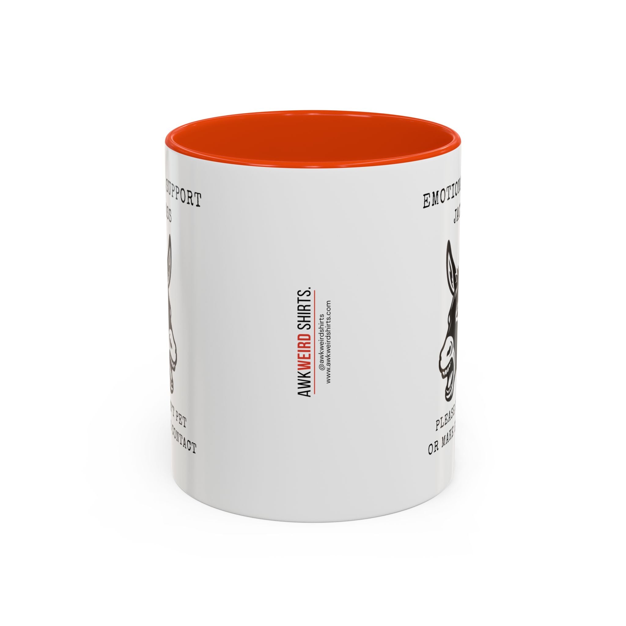 Emotional Support Jackass Mug