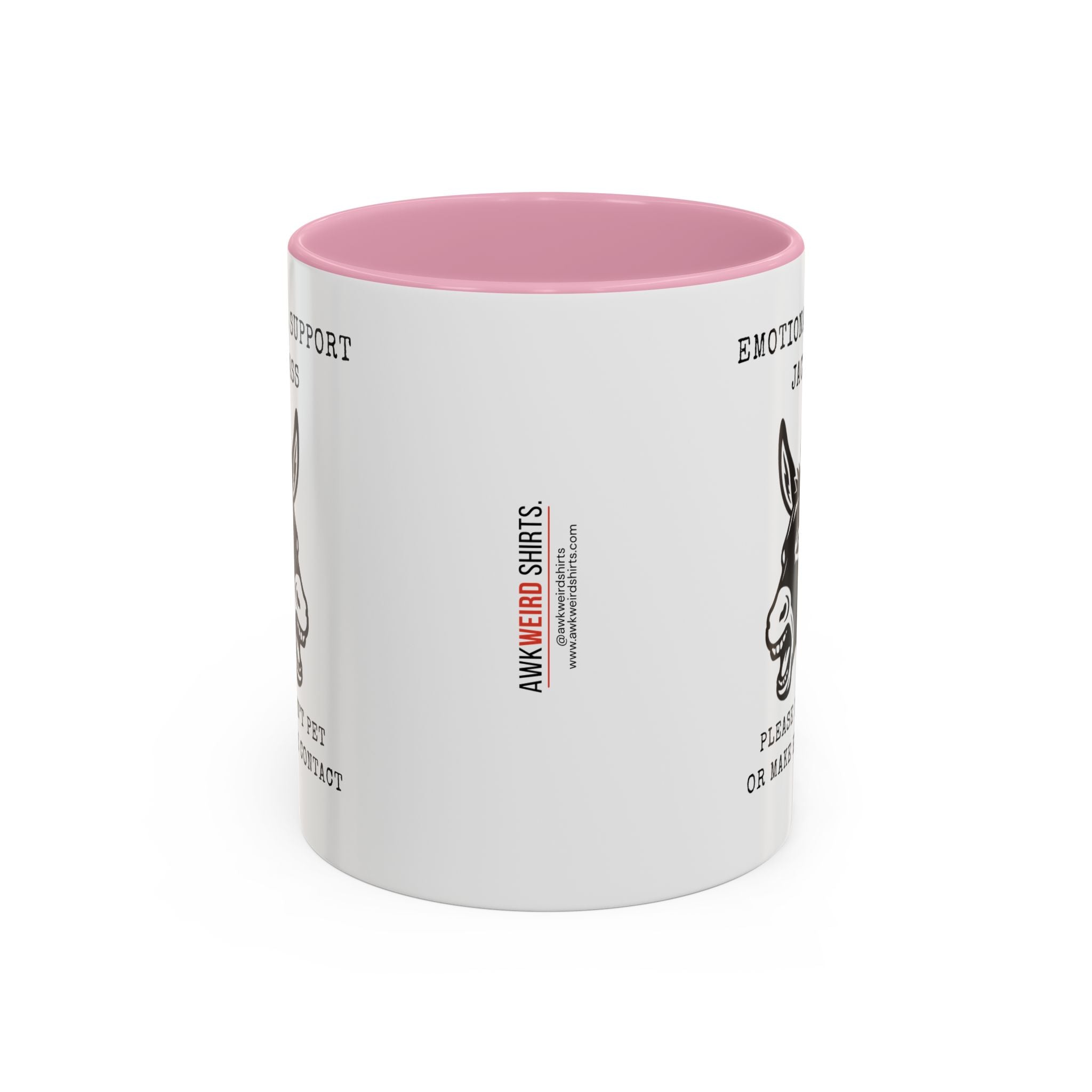 Emotional Support Jackass Mug