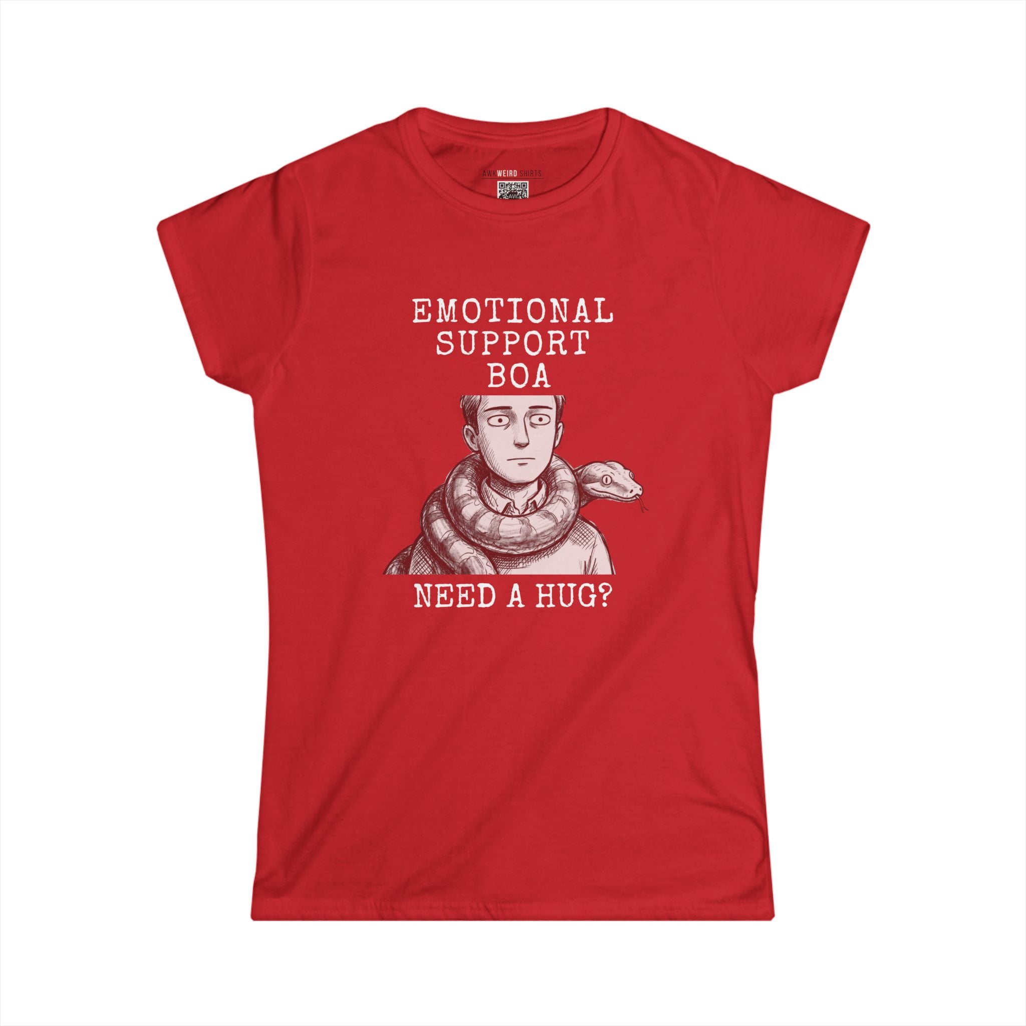 Emotional Support Boa Constrictor Women's Tee