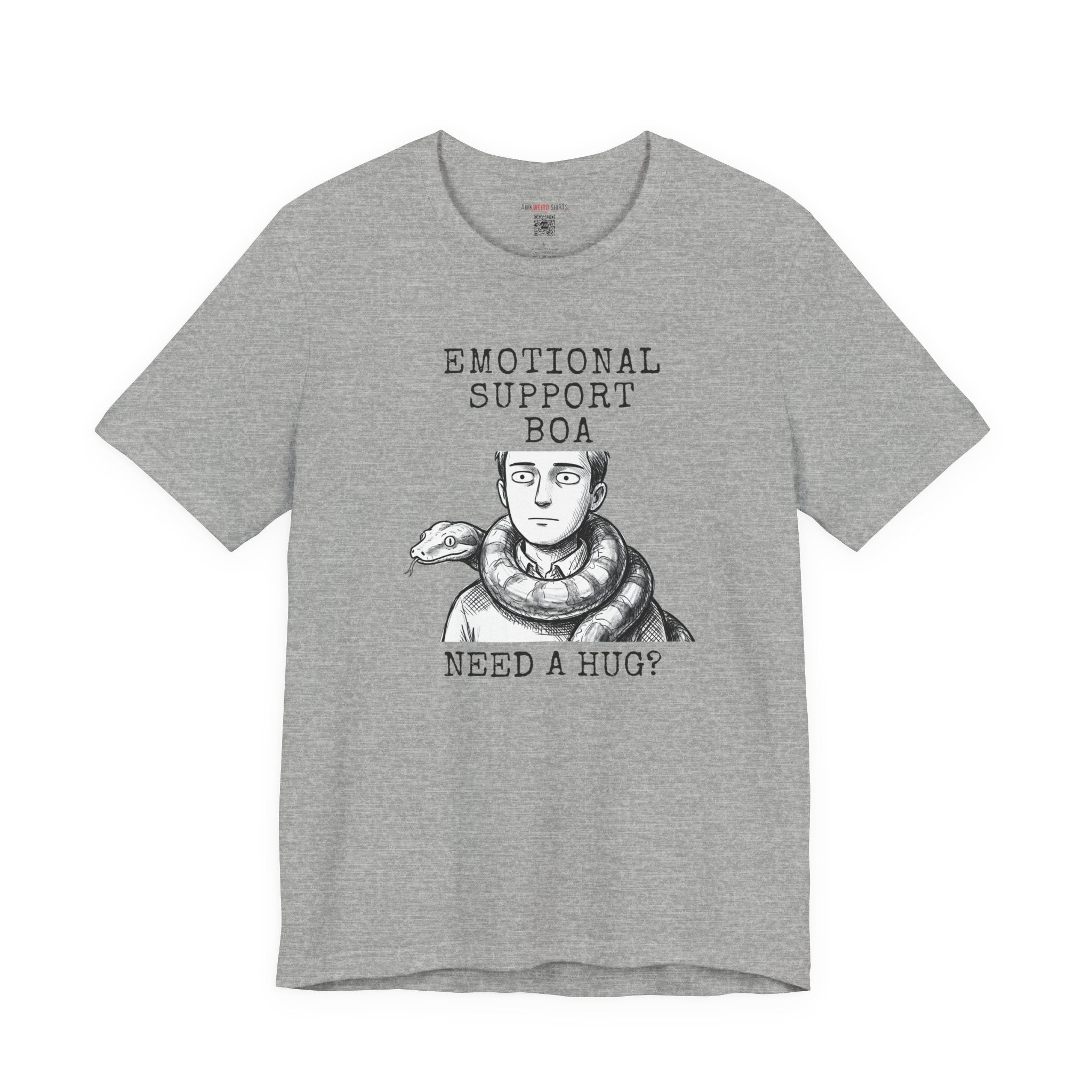 ESA Boa Constrictor Tee — Emotional Support Animal Series