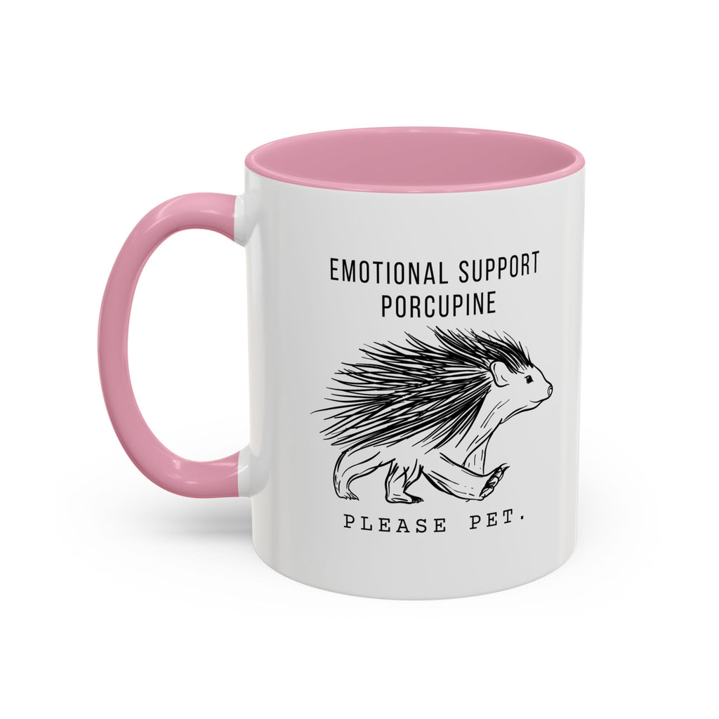ESA Porcupine Mug — Emotional Support Animal Series
