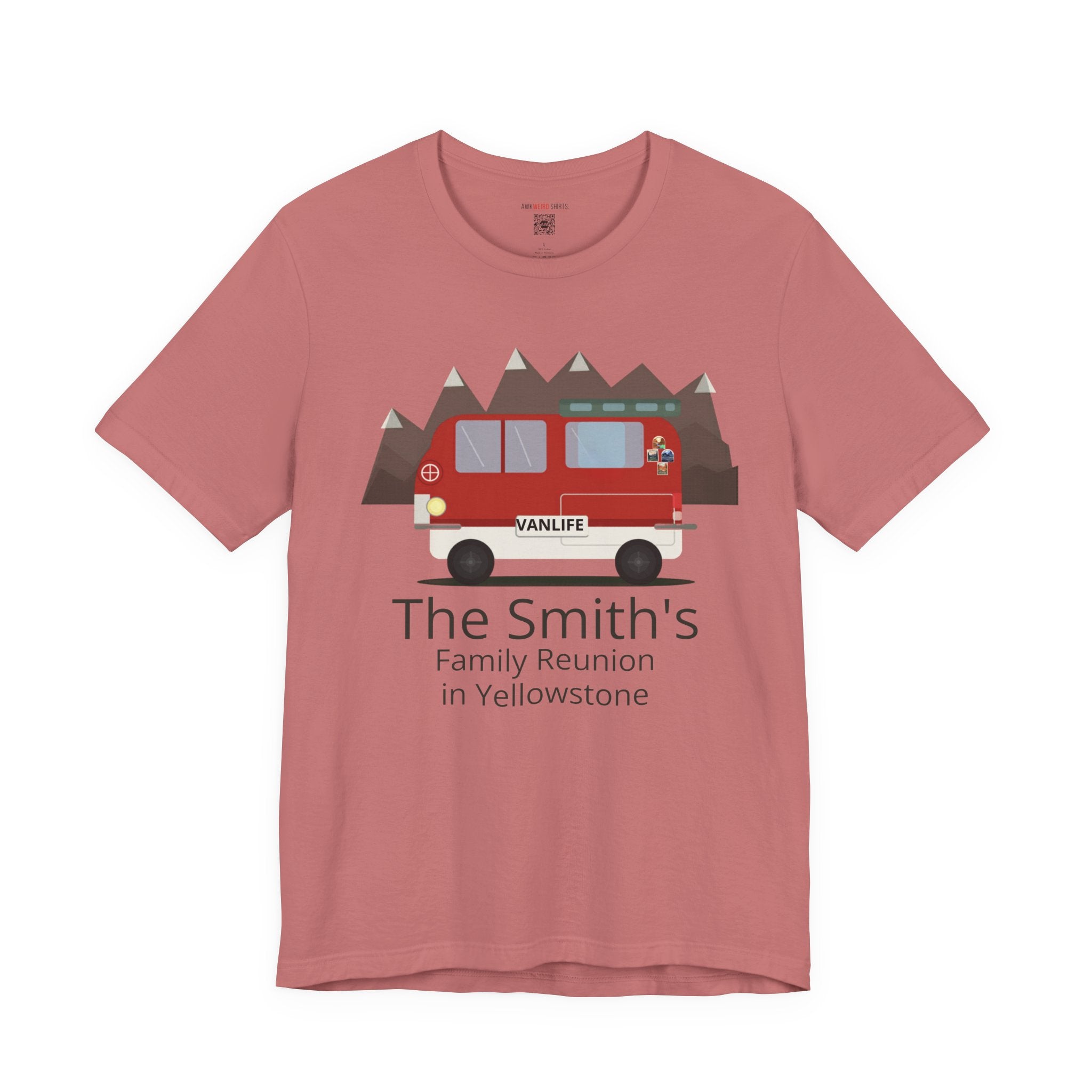 Our Van, Our Rules — Custom Family Camper Tee