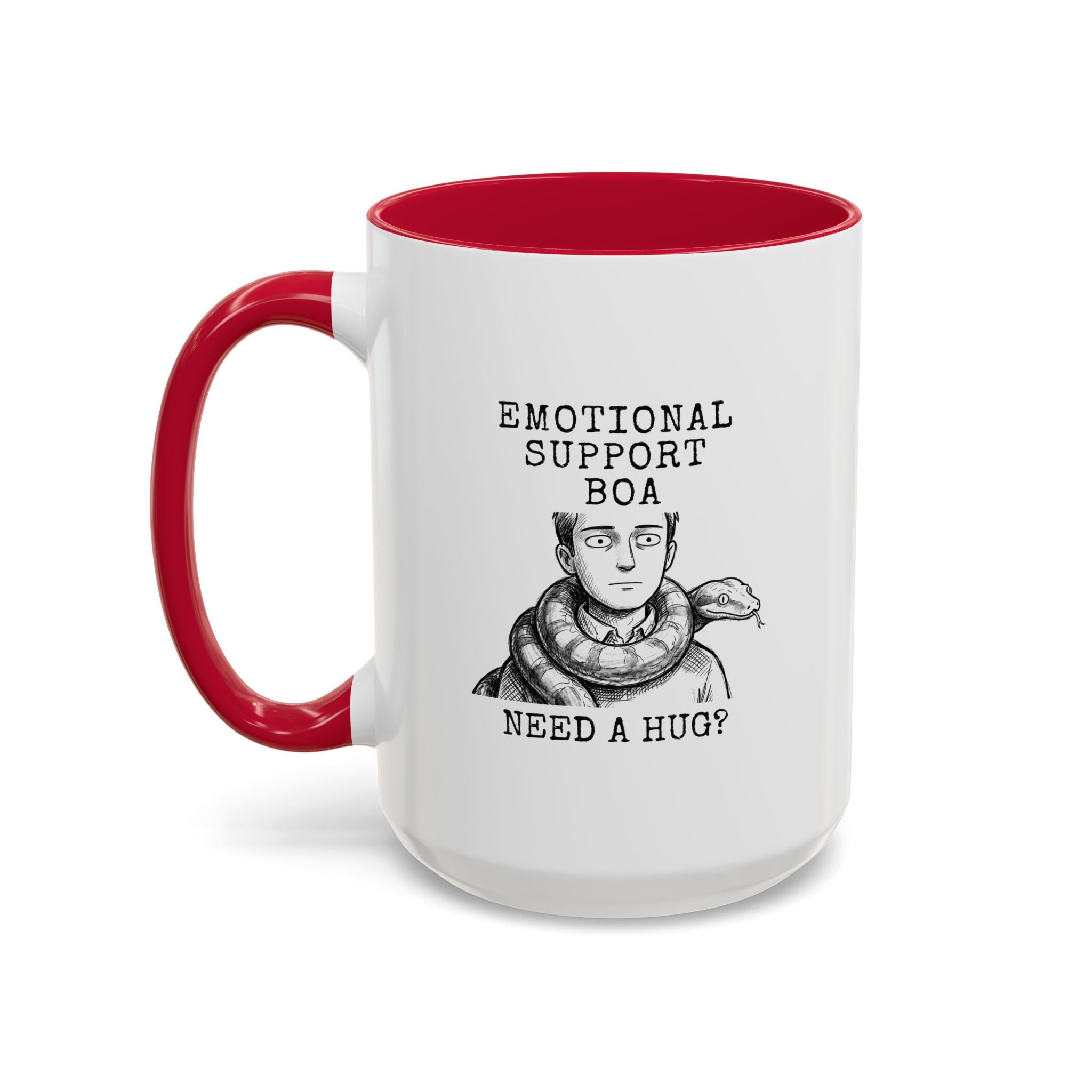 ESA Boa Constrictor Mug — Emotional Support Animal Series