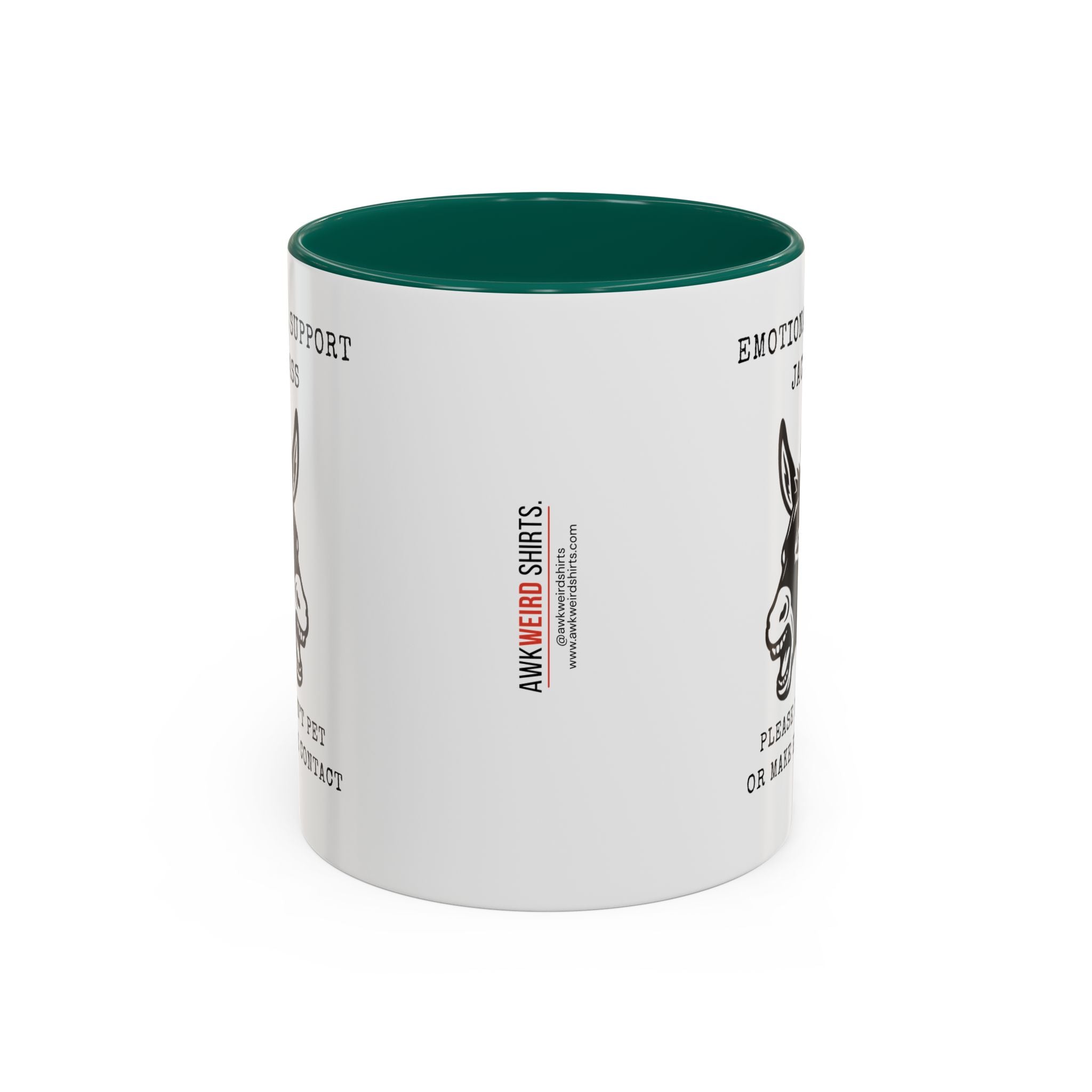 Emotional Support Jackass Mug