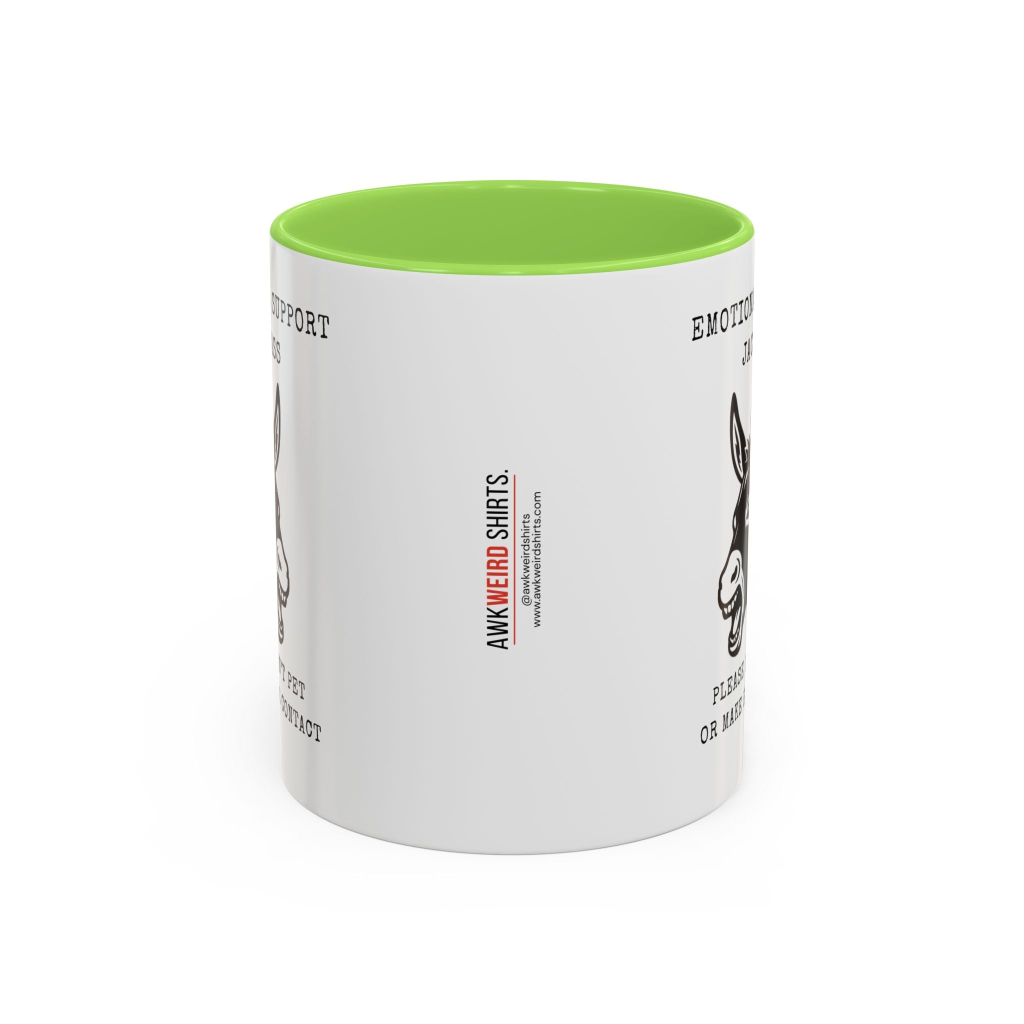 Emotional Support Jackass Mug