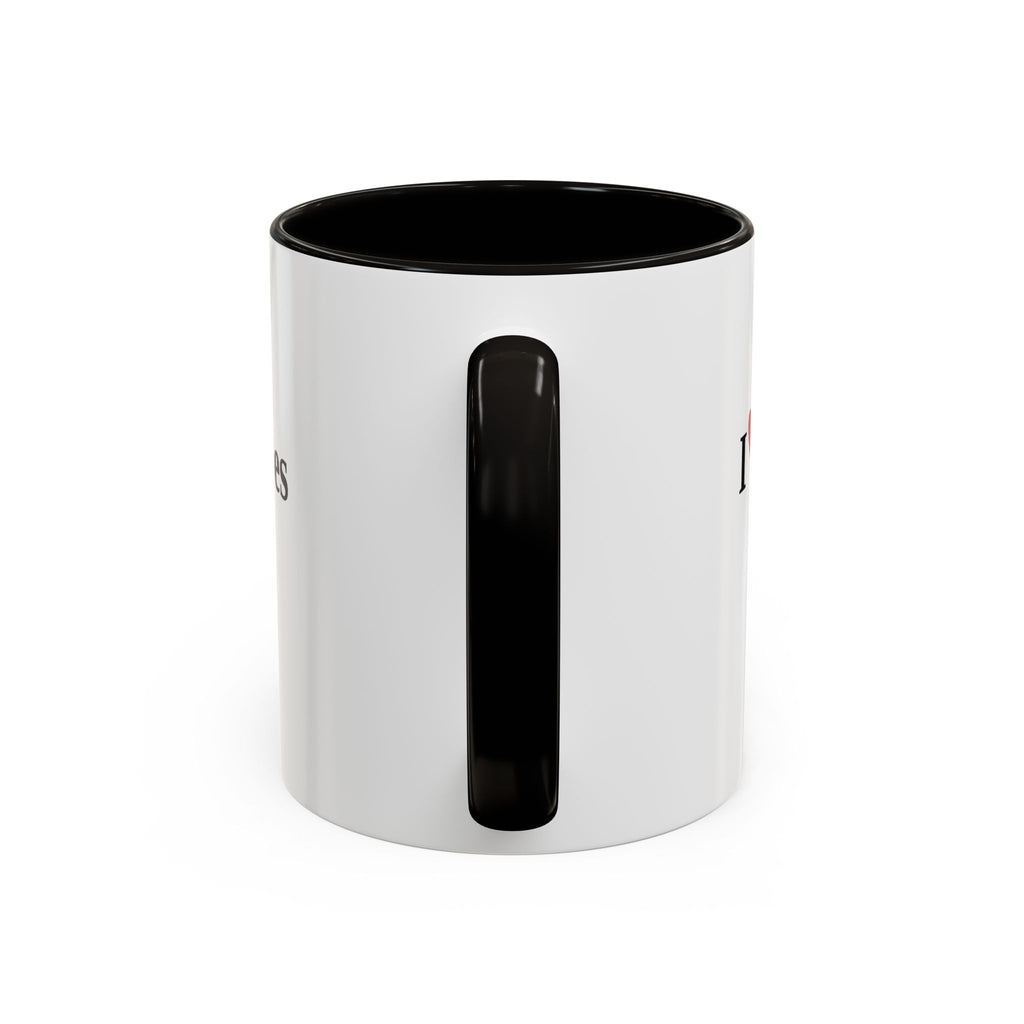 The I ♥ Typoes Mug · For People Who No Better