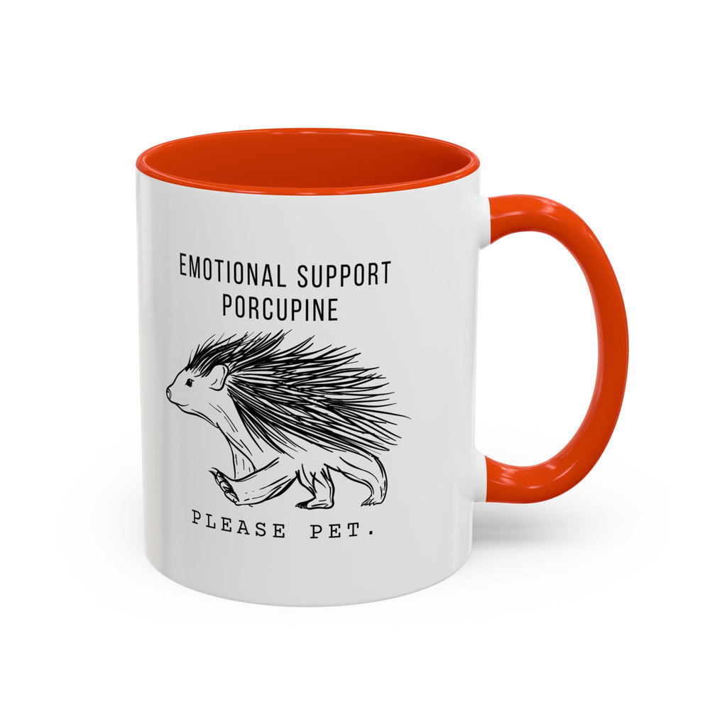 ESA Porcupine Mug — Emotional Support Animal Series