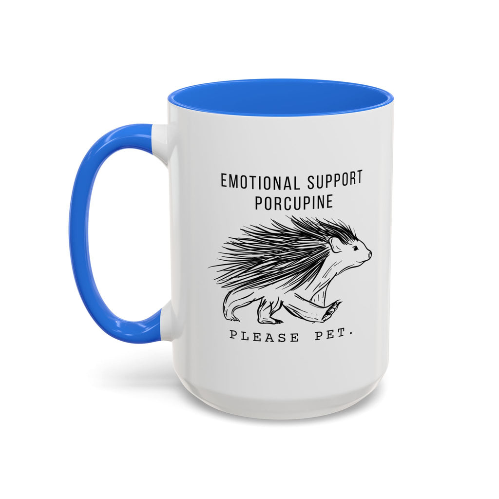 ESA Porcupine Mug — Emotional Support Animal Series
