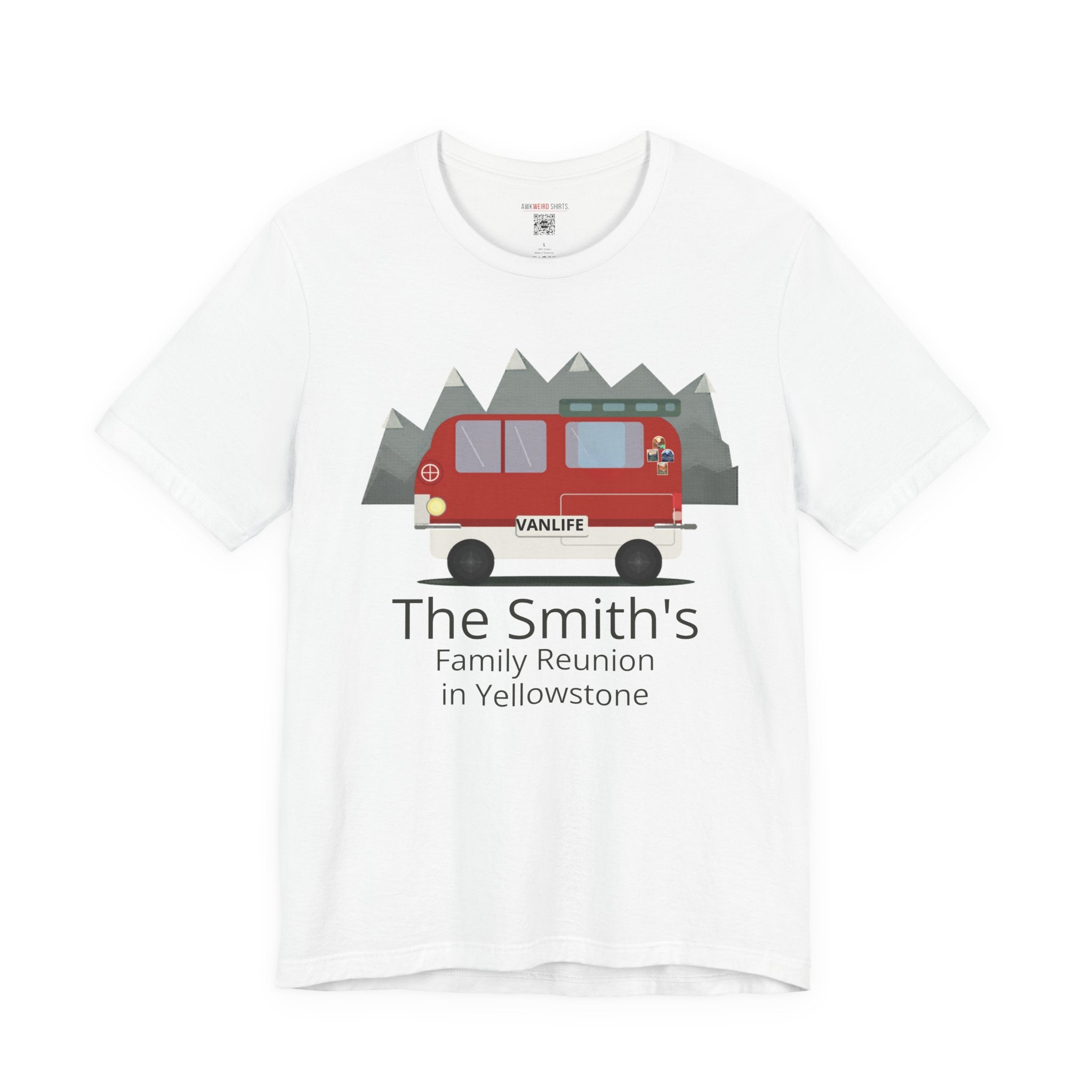 Our Van, Our Rules — Custom Family Camper Tee