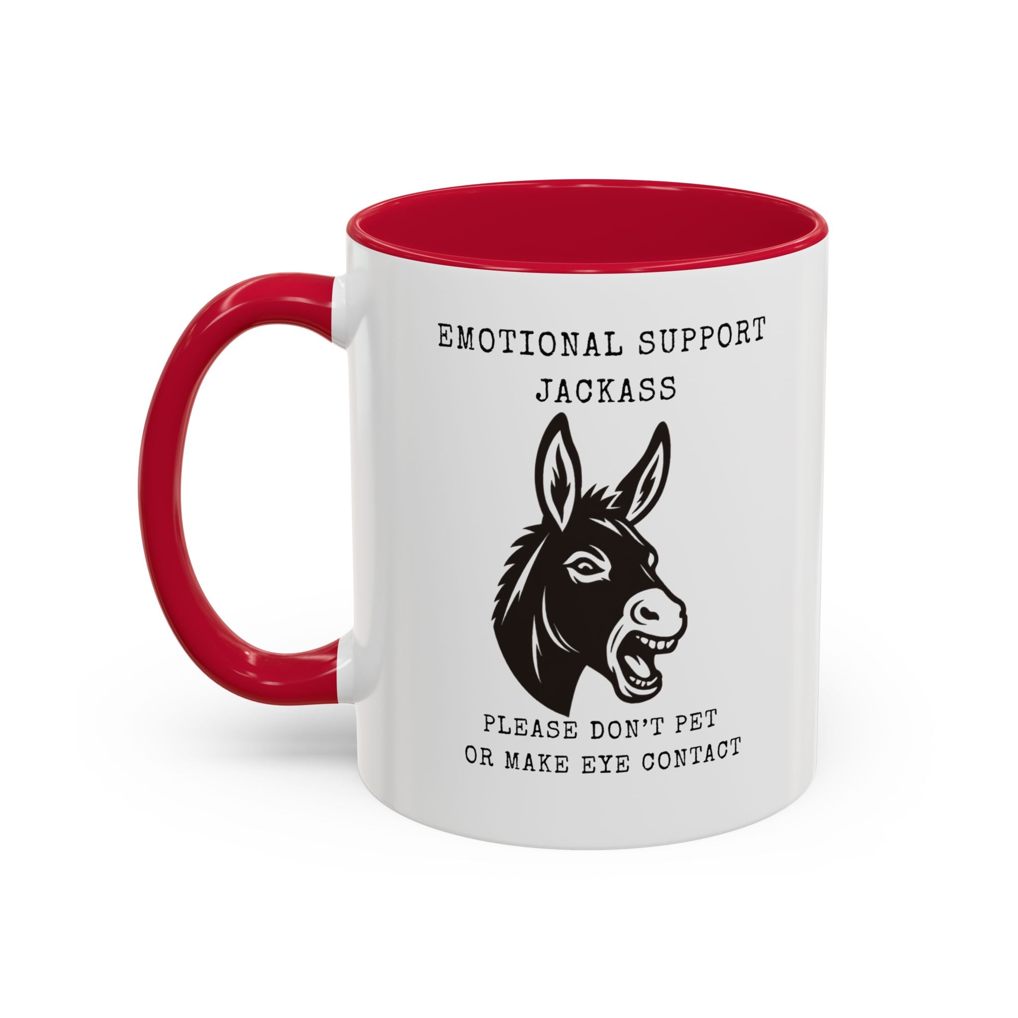 Emotional Support Jackass Mug