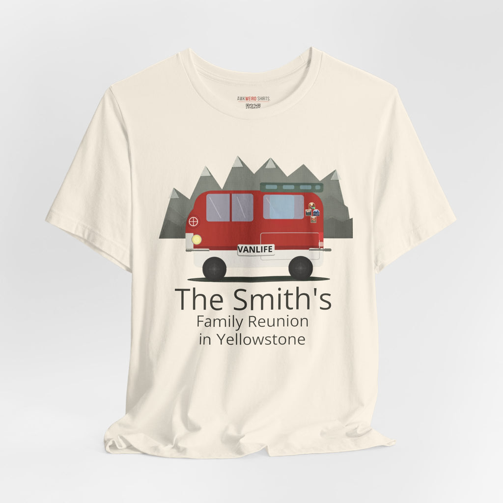 Our Van, Our Rules — Custom Family Camper Tee