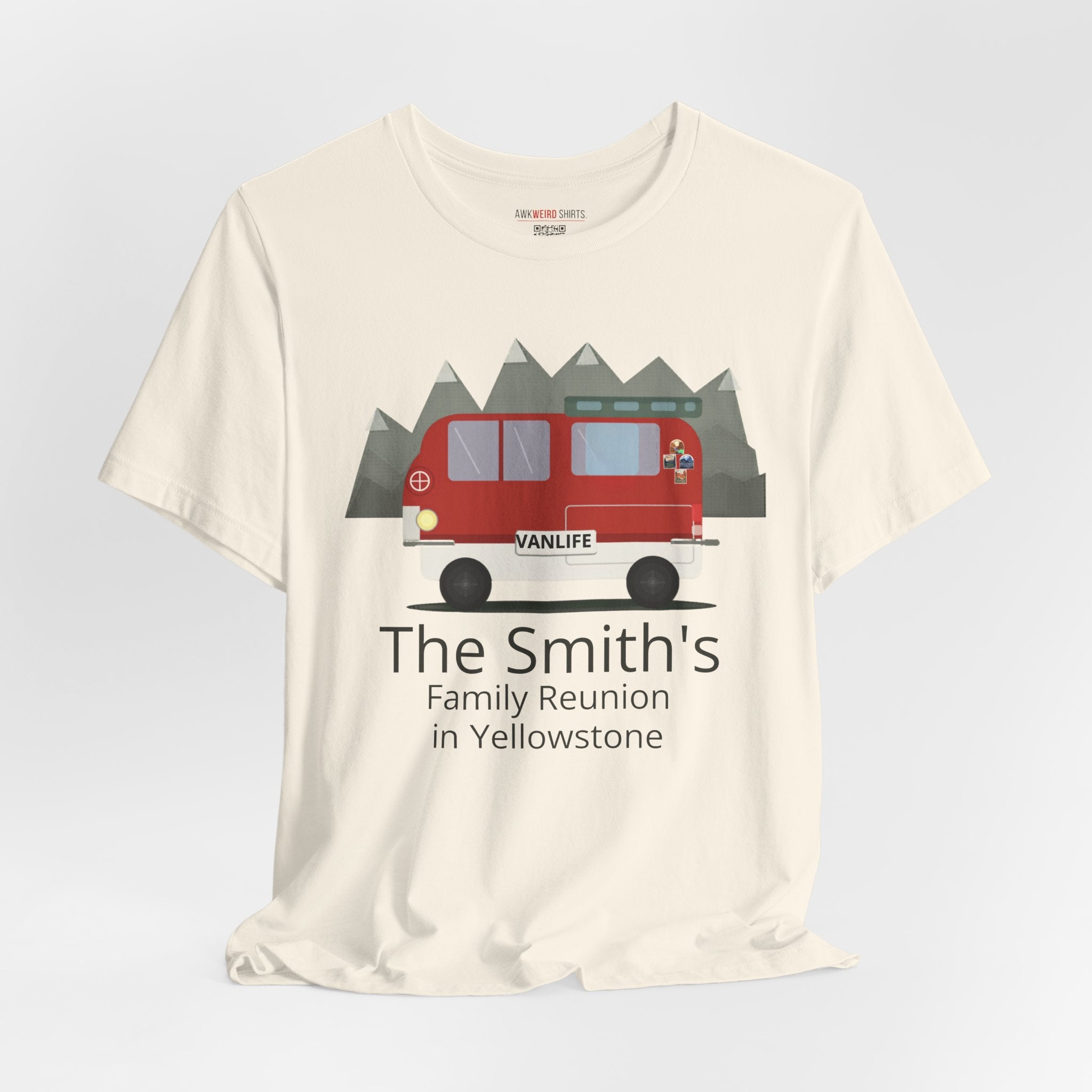 Our Van, Our Rules — Custom Family Camper Tee
