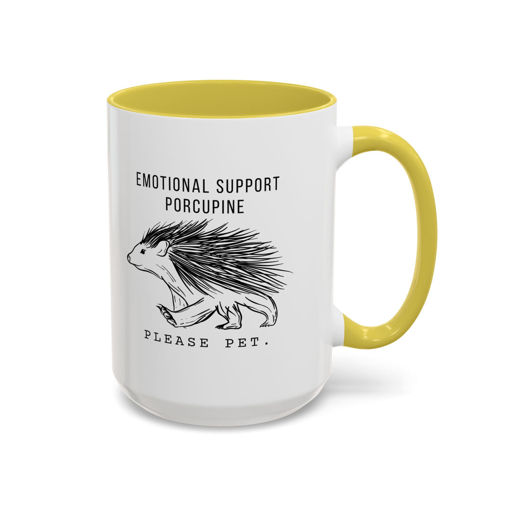ESA Porcupine Mug — Emotional Support Animal Series