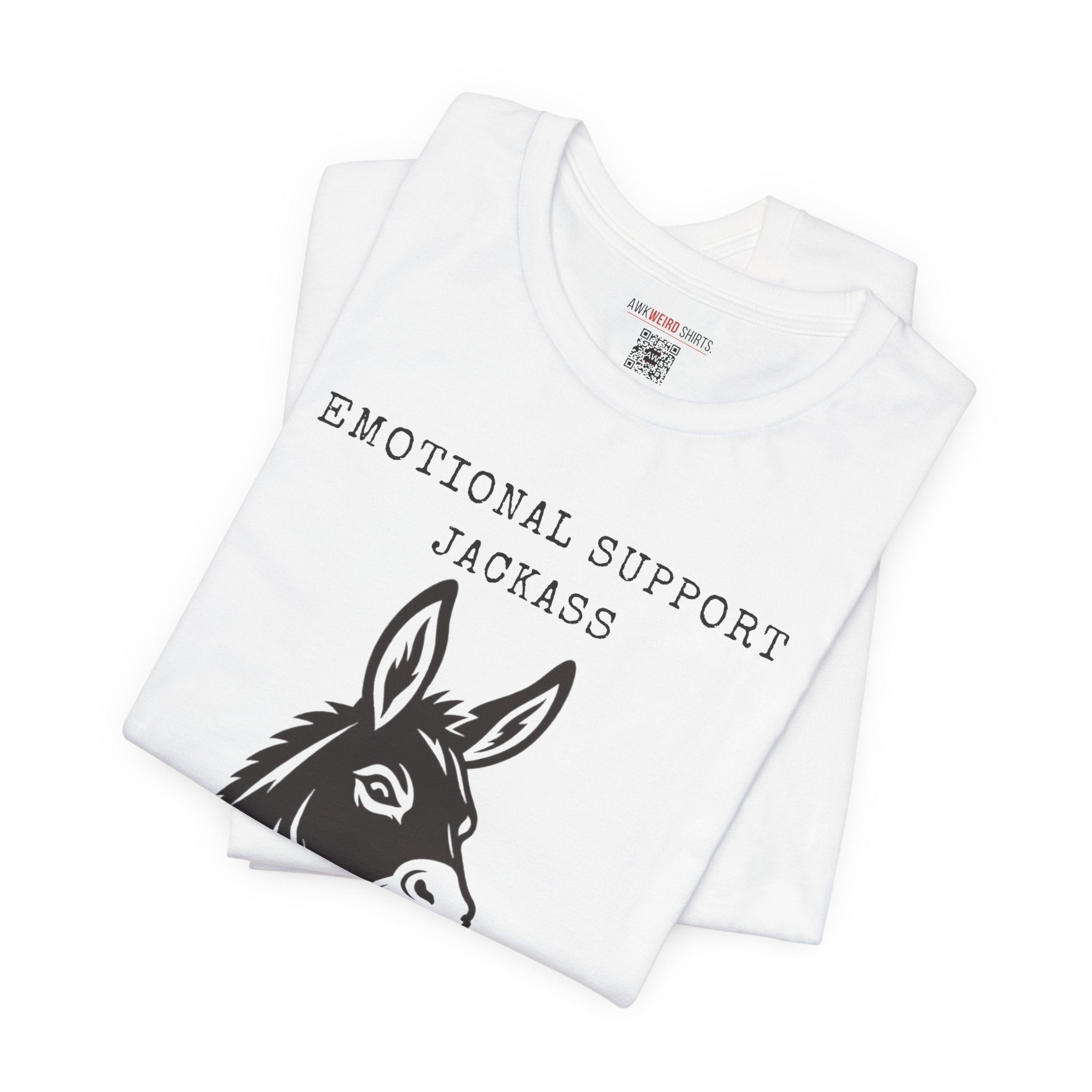 Emotional Support Jackass Tee (Donkey Hotey)