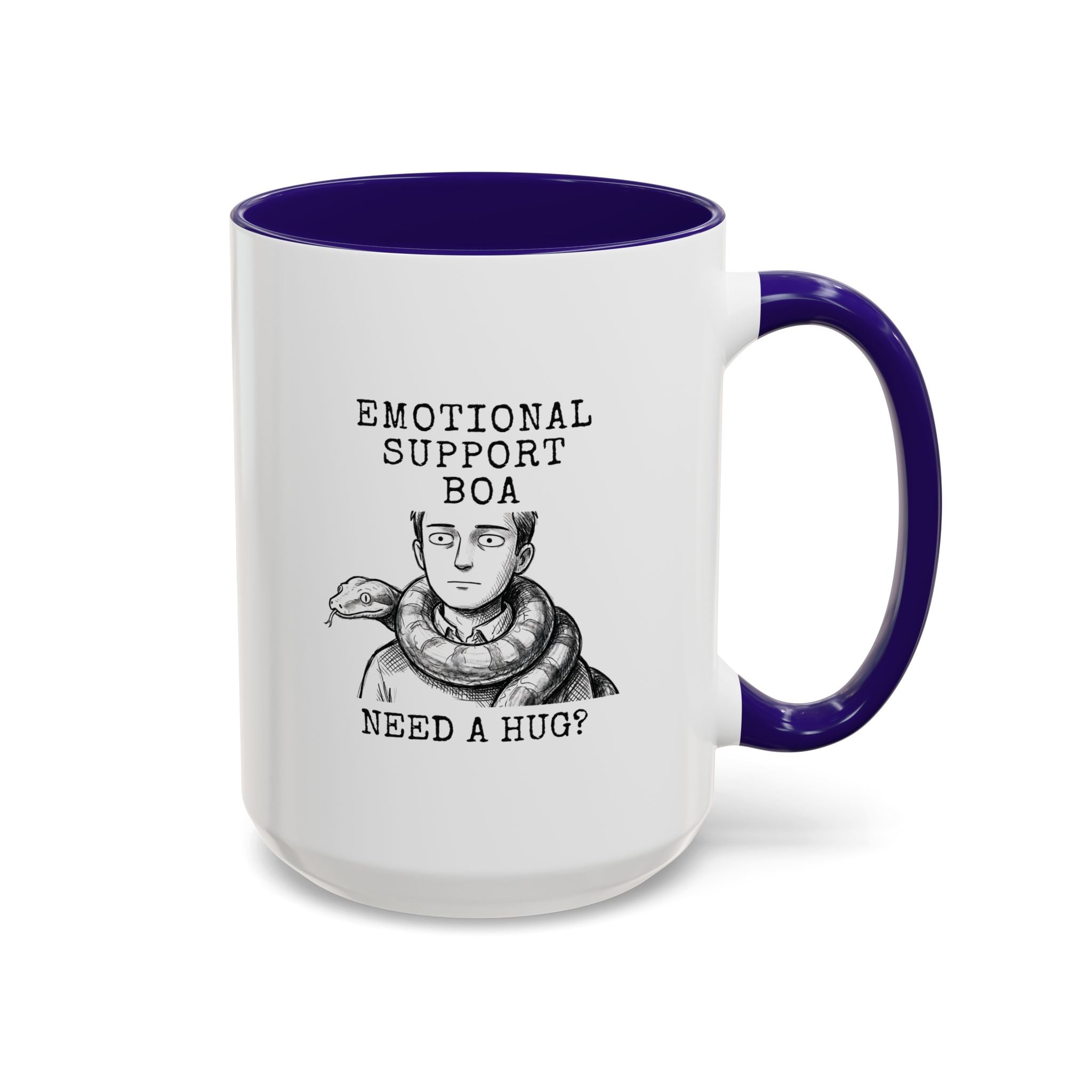 ESA Boa Constrictor Mug — Emotional Support Animal Series