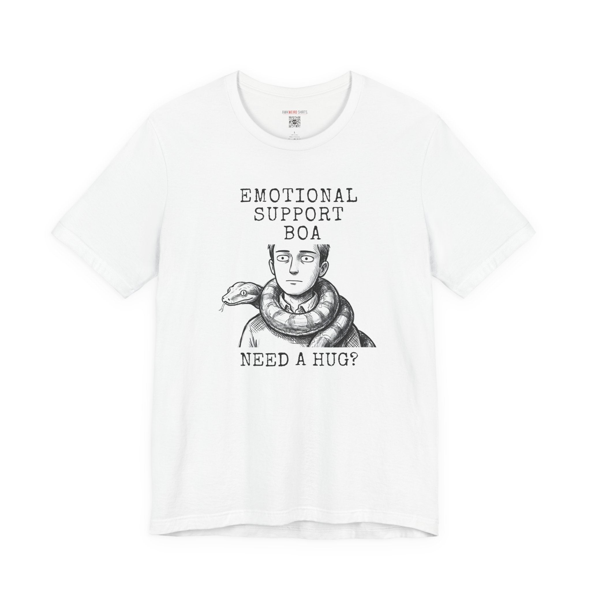 ESA Boa Constrictor Tee — Emotional Support Animal Series